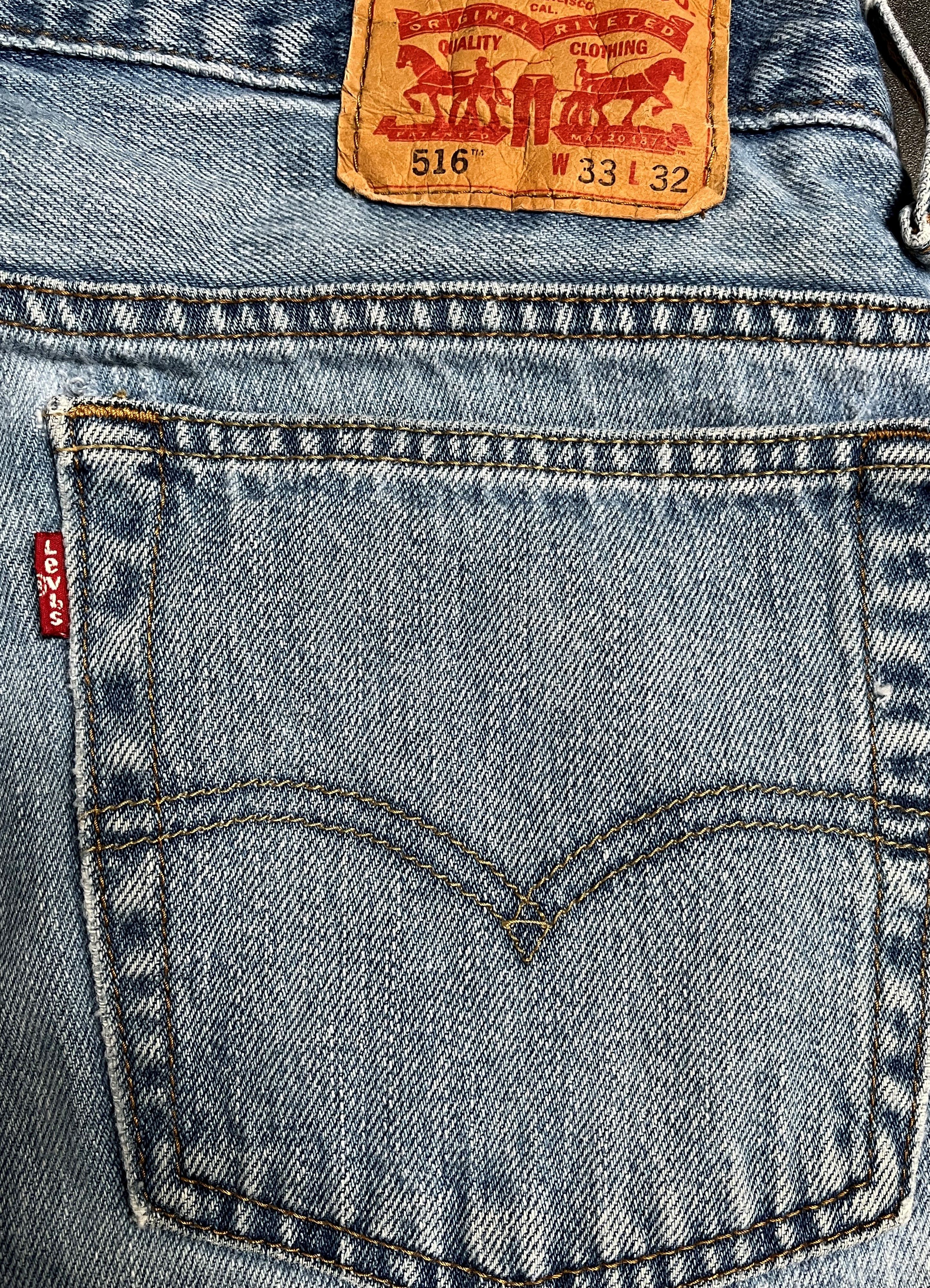 Levi's × Vintage Vintage Levis 516 Denim Jeans L193 Size US 32 / EU 48 - 8 Thumbnail