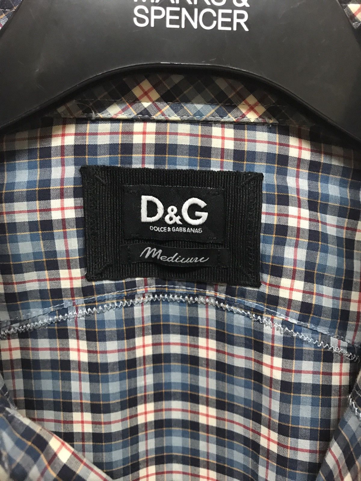 Dolce & Gabbana WESTERN SHIRT BY DOLCE AND GABANA CHECKERED Size US M / EU 48-50 / 2 - 5 Thumbnail
