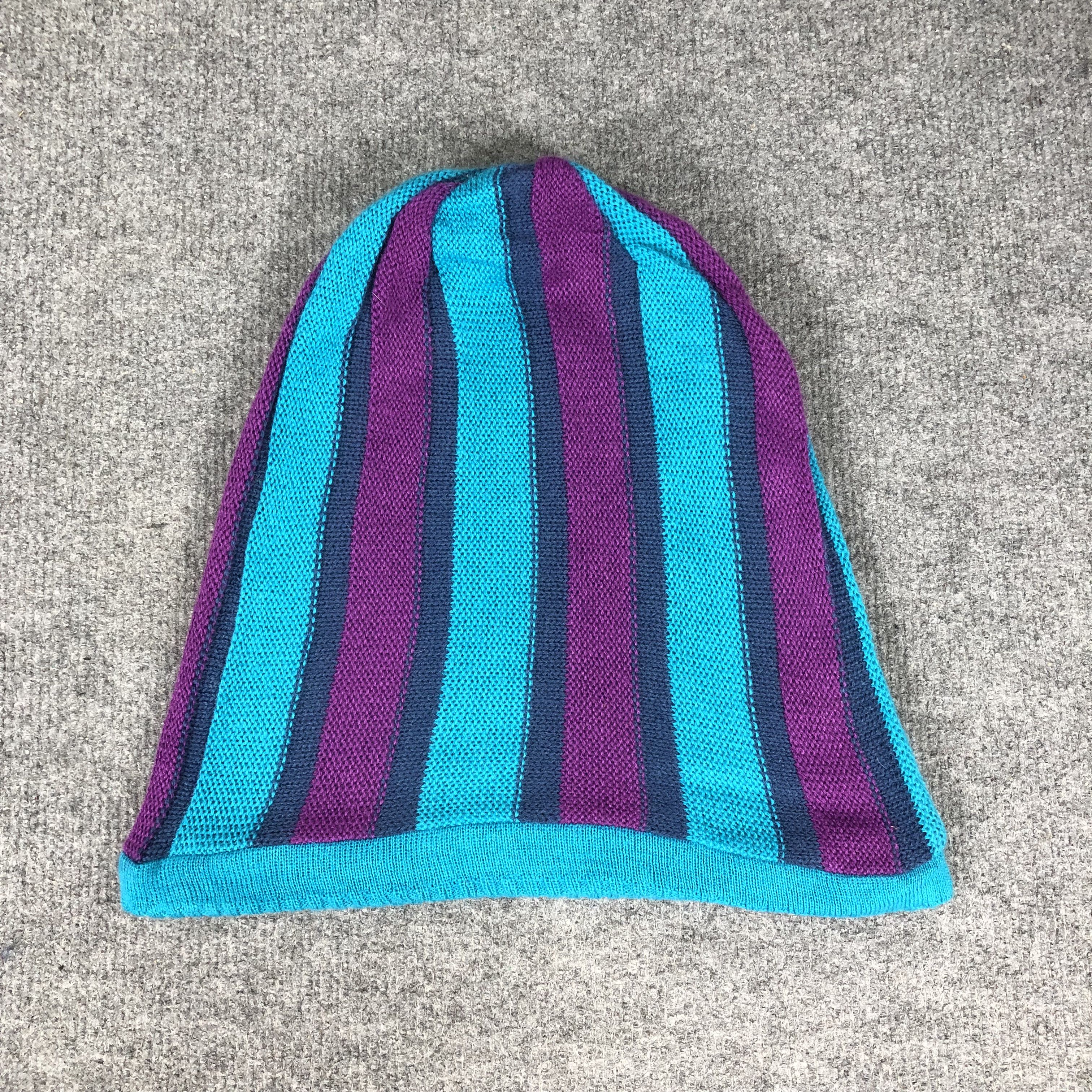 Lacoste × Vintage Vintage Lacoste Reversible Beanie Hat Size ONE SIZE - 2 Thumbnail