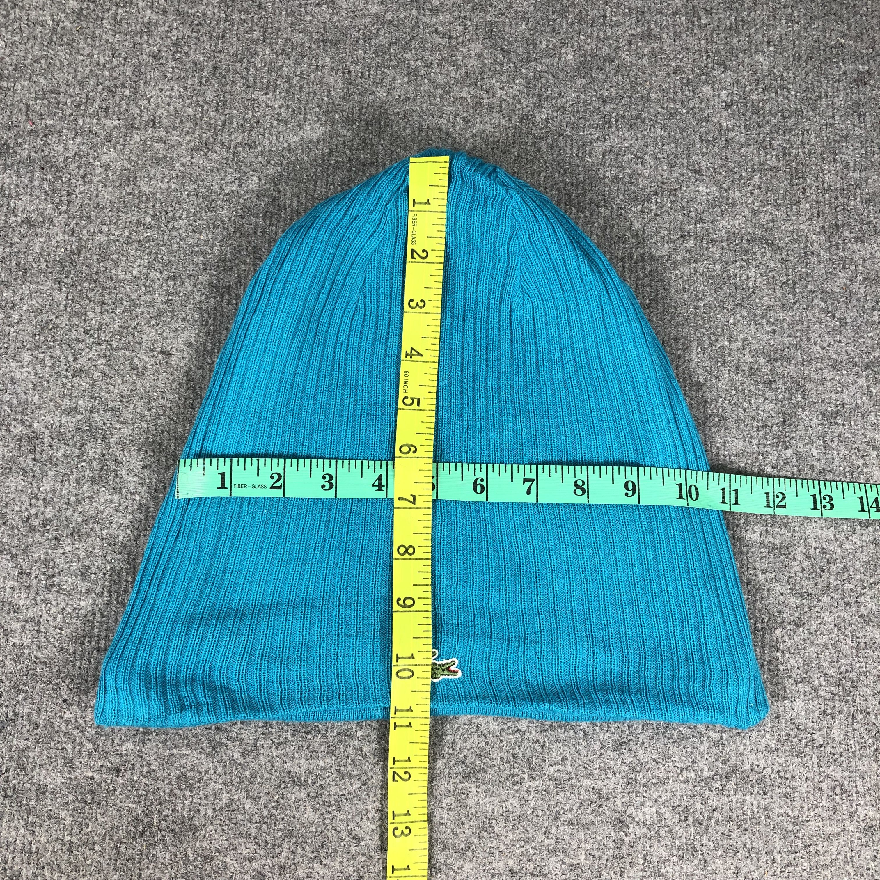 Lacoste × Vintage Vintage Lacoste Reversible Beanie Hat Size ONE SIZE - 5 Thumbnail