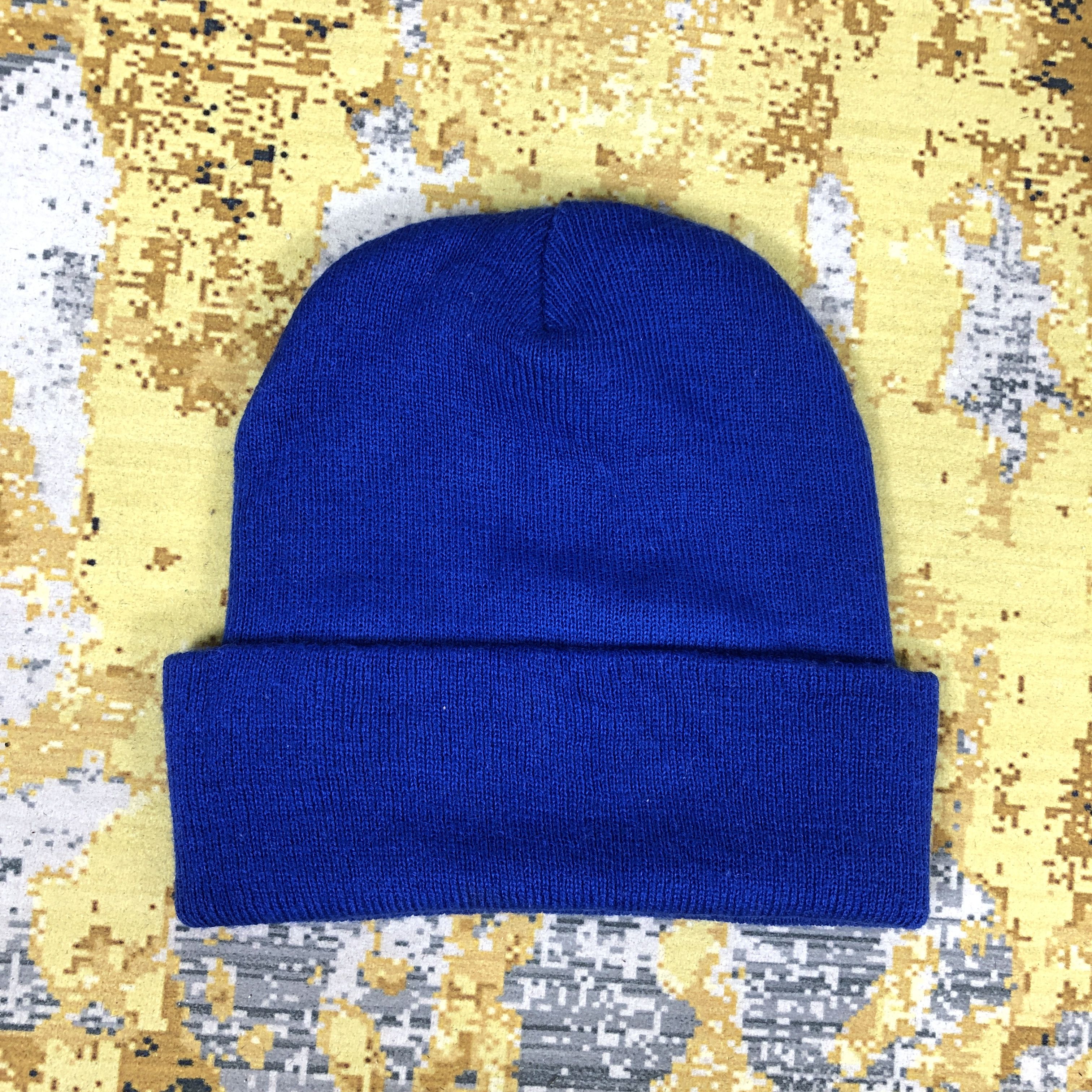 Vintage Vintage Get Out F*ckdown Wording Beanie Hat B2018 Size ONE SIZE - 4 Thumbnail