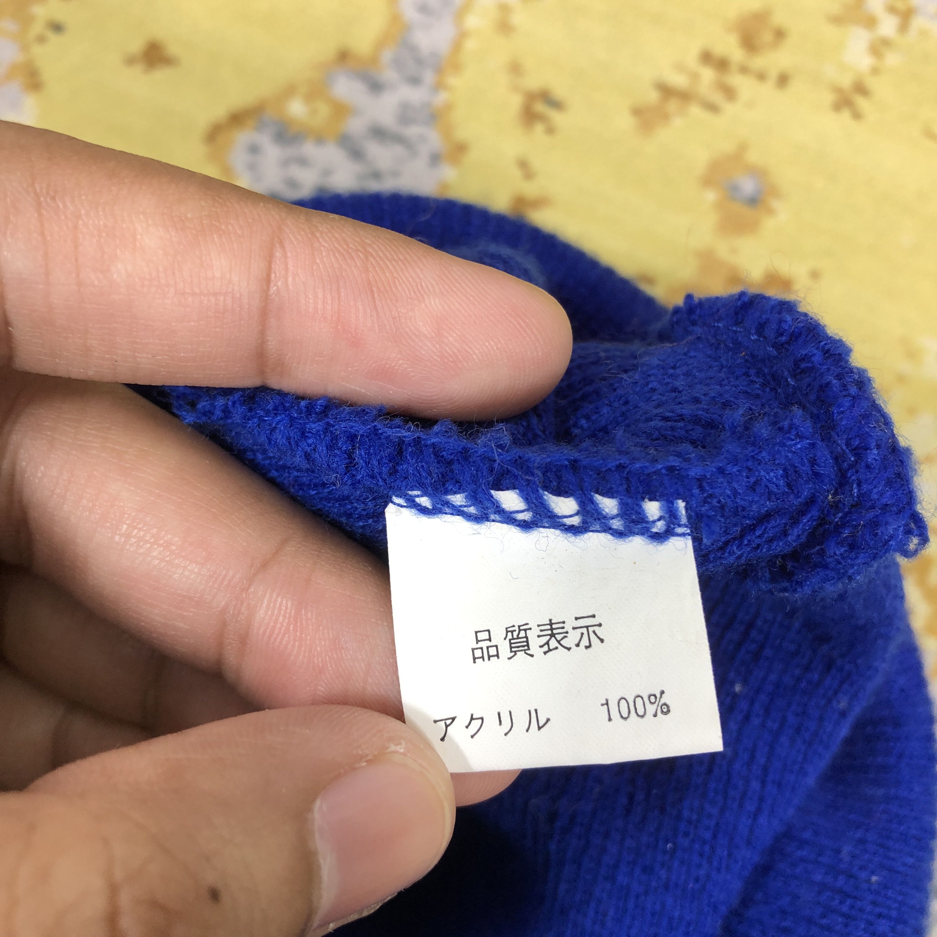 Vintage Vintage Get Out F*ckdown Wording Beanie Hat B2018 Size ONE SIZE - 6 Thumbnail