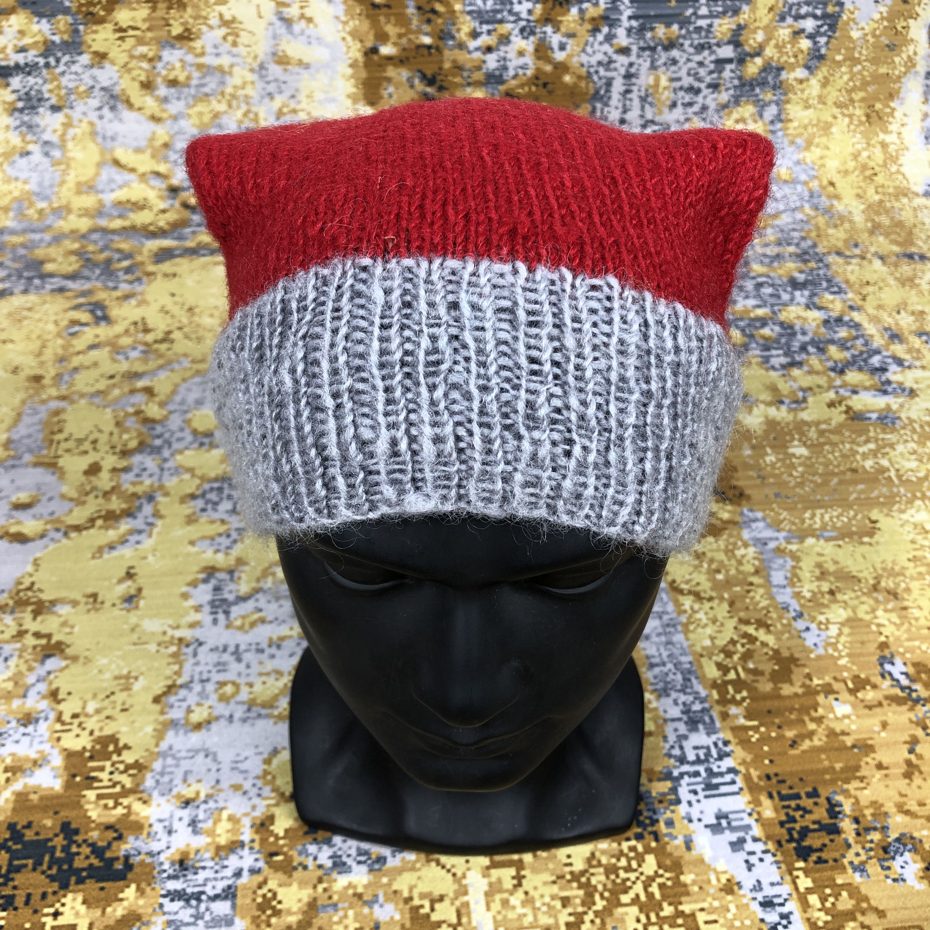 Japanese Brand × Vintage Vintage Beanie Hat B1317 Size ONE SIZE - 2 Thumbnail