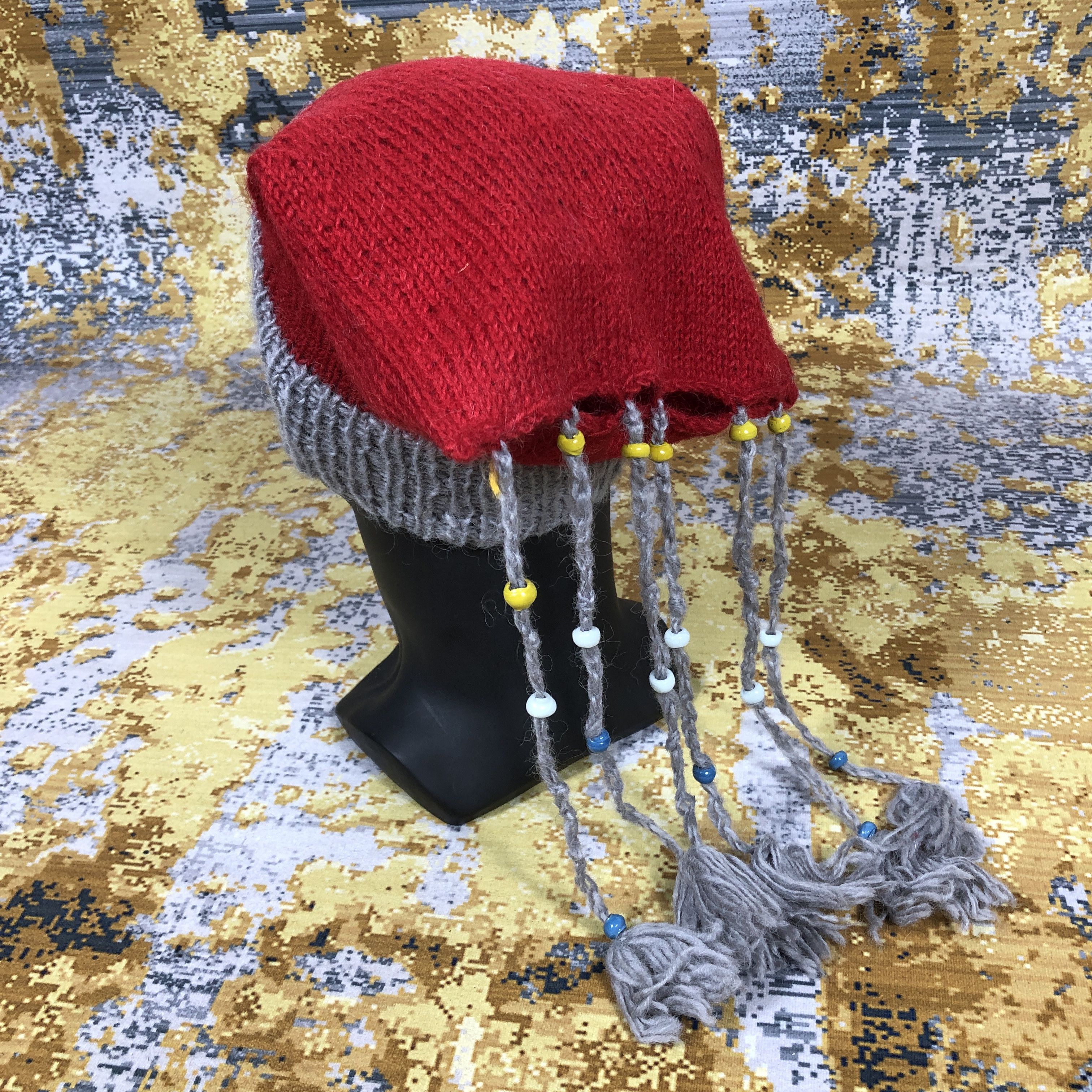 Japanese Brand × Vintage Vintage Beanie Hat B1317 Size ONE SIZE - 1 Thumbnail