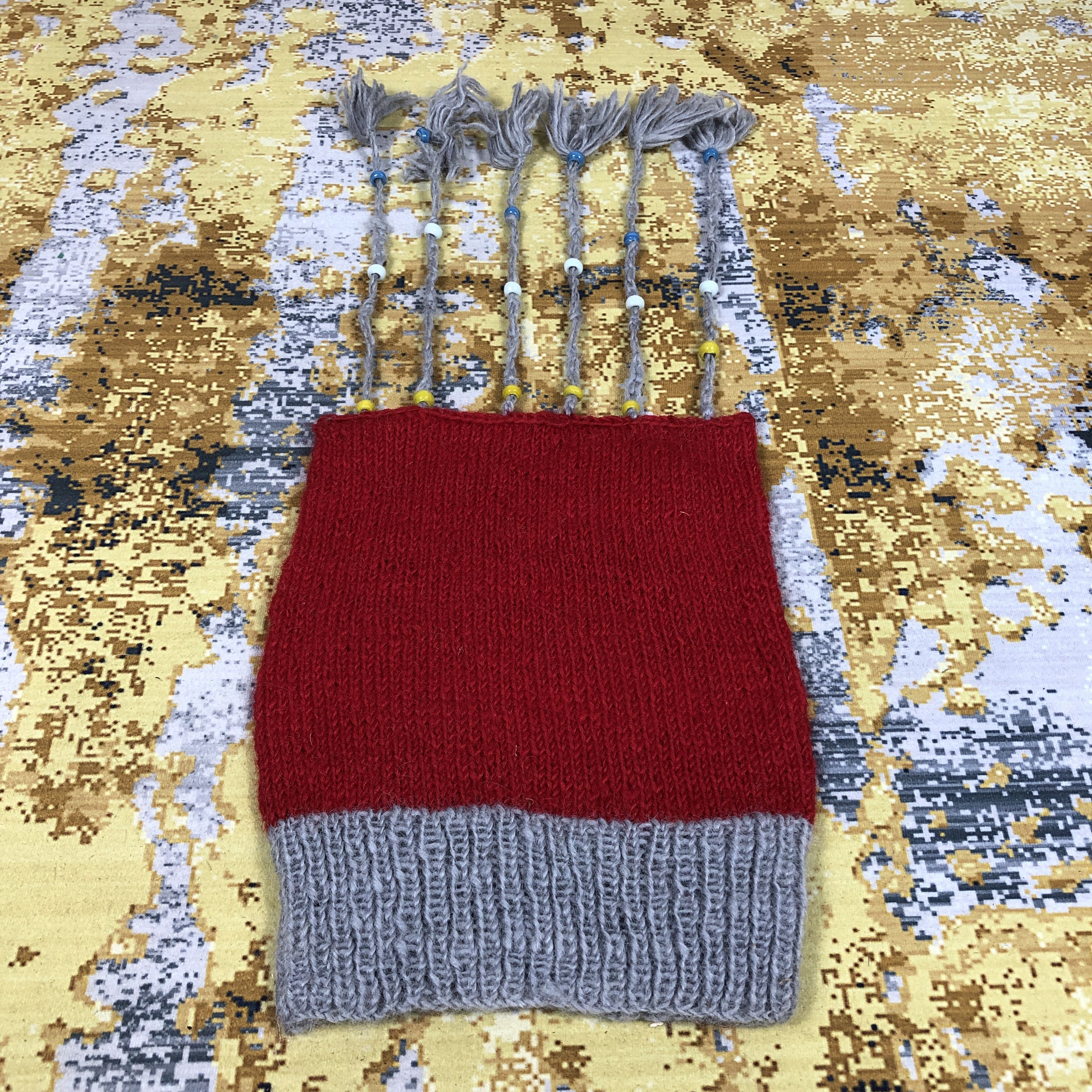 Japanese Brand × Vintage Vintage Beanie Hat B1317 Size ONE SIZE - 4 Thumbnail