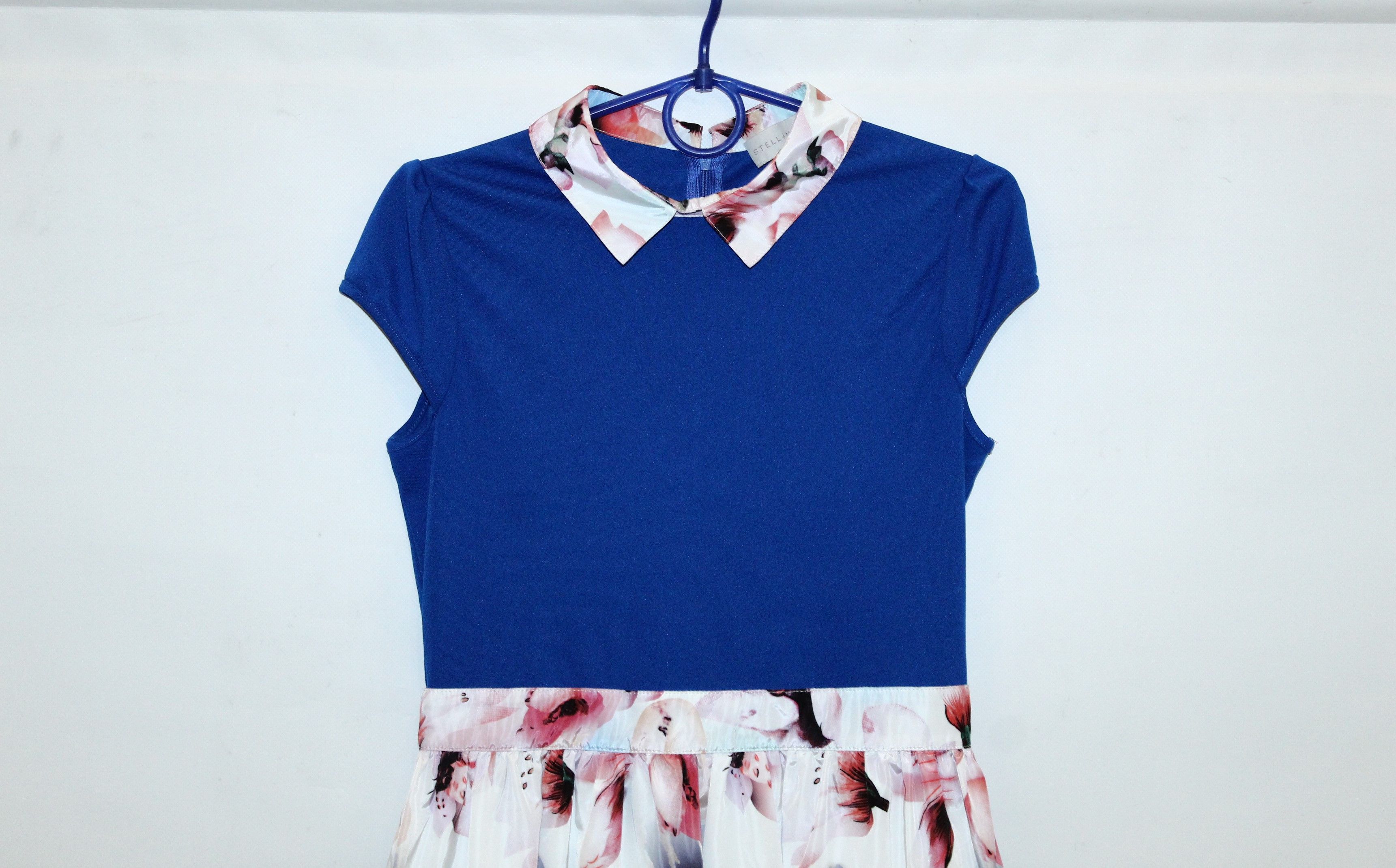 Stella McCartney Stella McCartney SS09 Satin Mixed Sport Mini Dress Size XS / US 0-2 / IT 36-38 - 3 Thumbnail