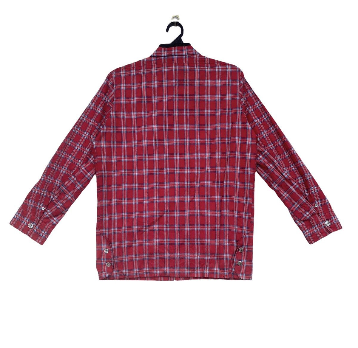 Diet Butcher Slim Skin Diet Butcher Slim Skin cotton tartan plaid zip up jacket Size US M / EU 48-50 / 2 - 6 Thumbnail