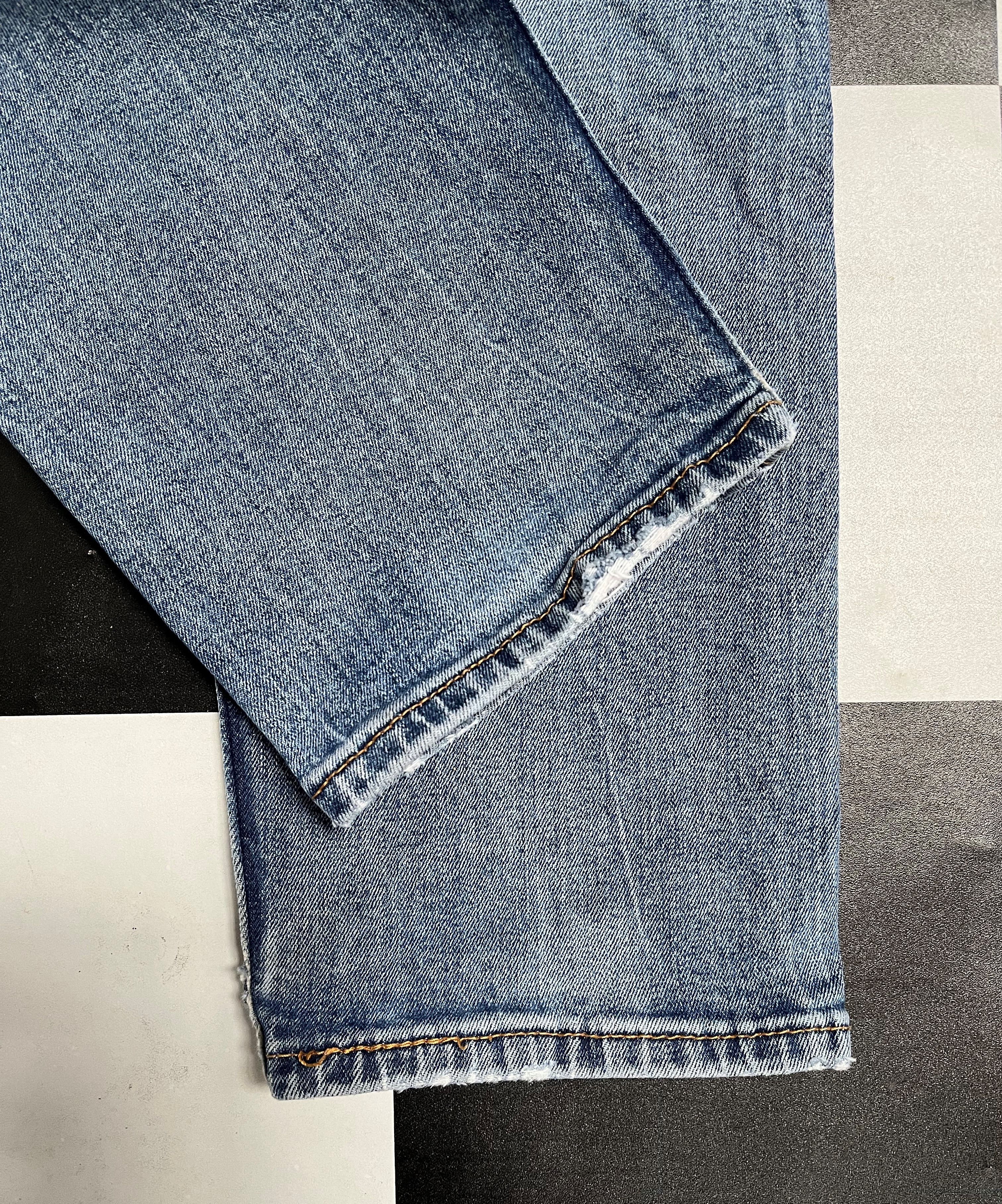 Levi's × Vintage Vintage Levi's Faded Distressed Denim Slim Jeans L68 Size US 34 / EU 50 - 12 Thumbnail