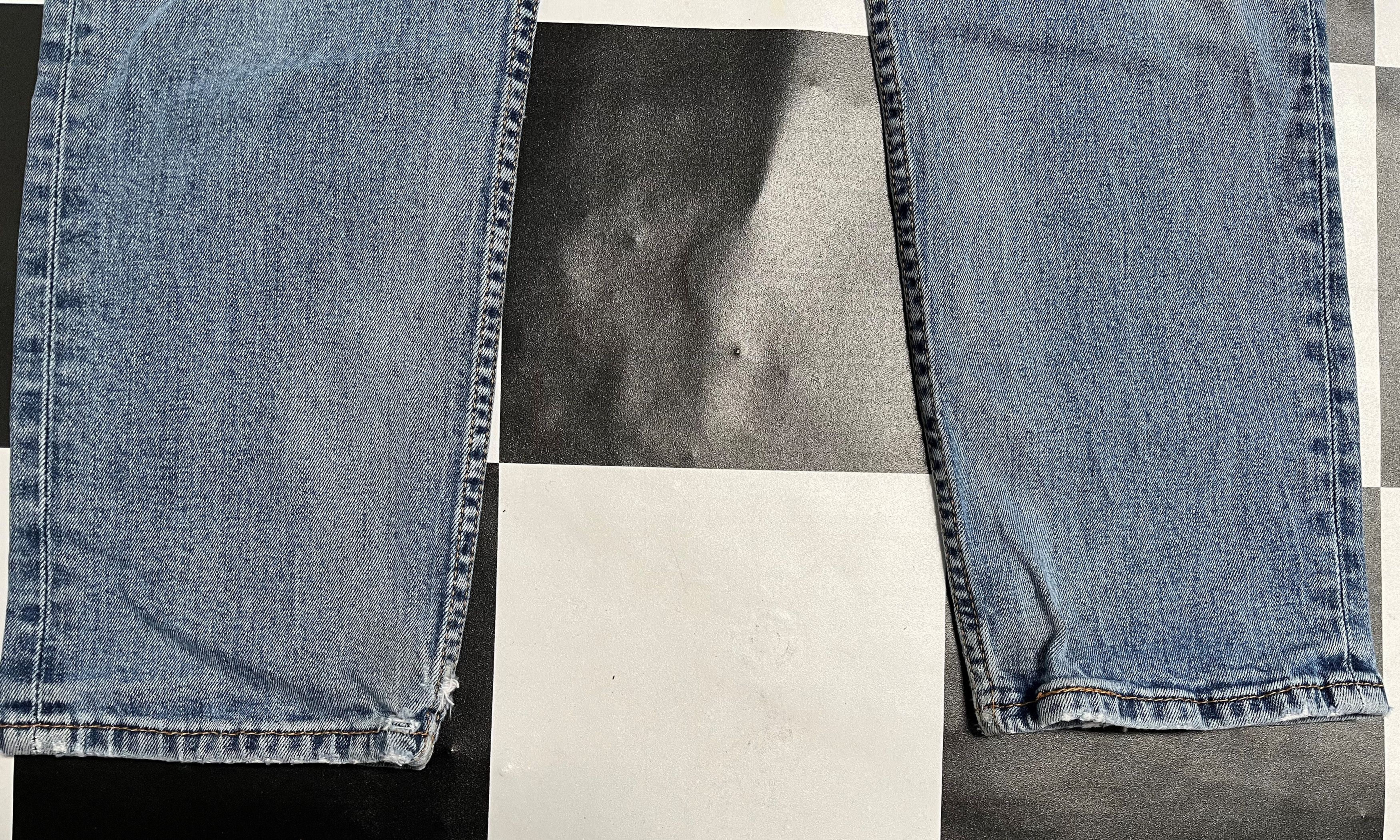Levi's × Vintage Vintage Levi's Faded Distressed Denim Slim Jeans L68 Size US 34 / EU 50 - 6 Thumbnail