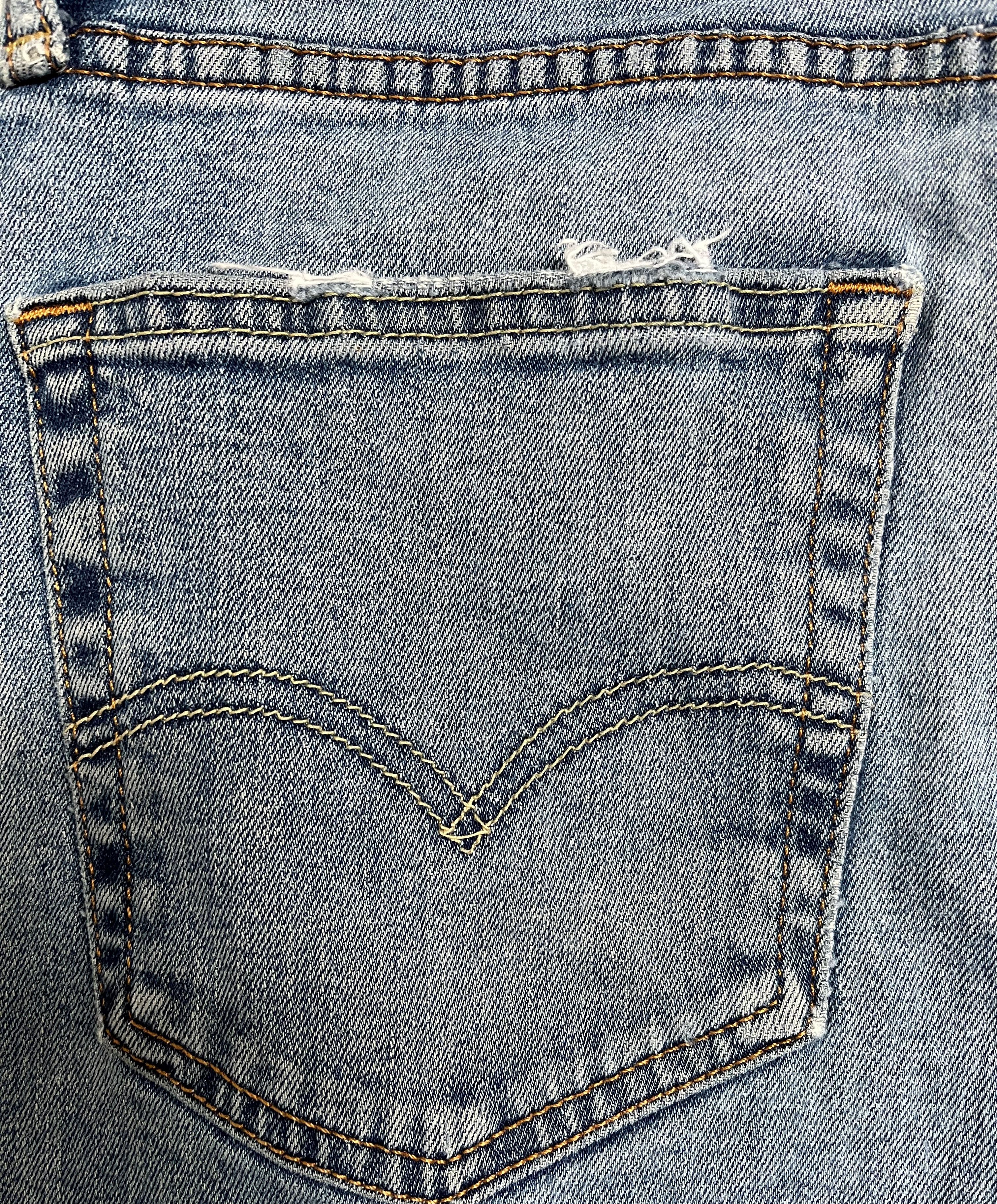 Levi's × Vintage Vintage Levi's Faded Distressed Denim Slim Jeans L68 Size US 34 / EU 50 - 10 Thumbnail