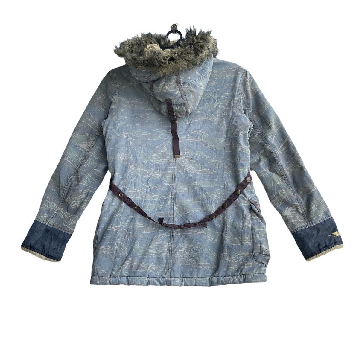 Replay Replay tiger stripe sherpa lining parka Size US M / EU 48-50 / 2 - 6 Thumbnail