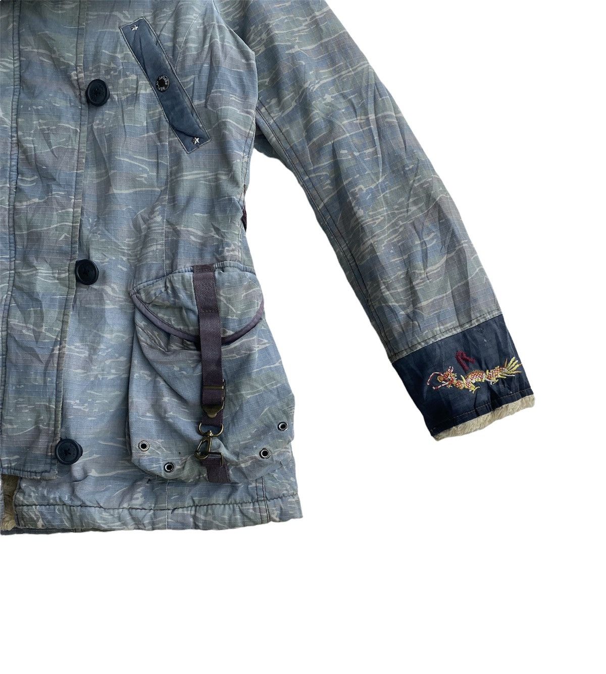 Replay Replay tiger stripe sherpa lining parka Size US M / EU 48-50 / 2 - 3 Thumbnail
