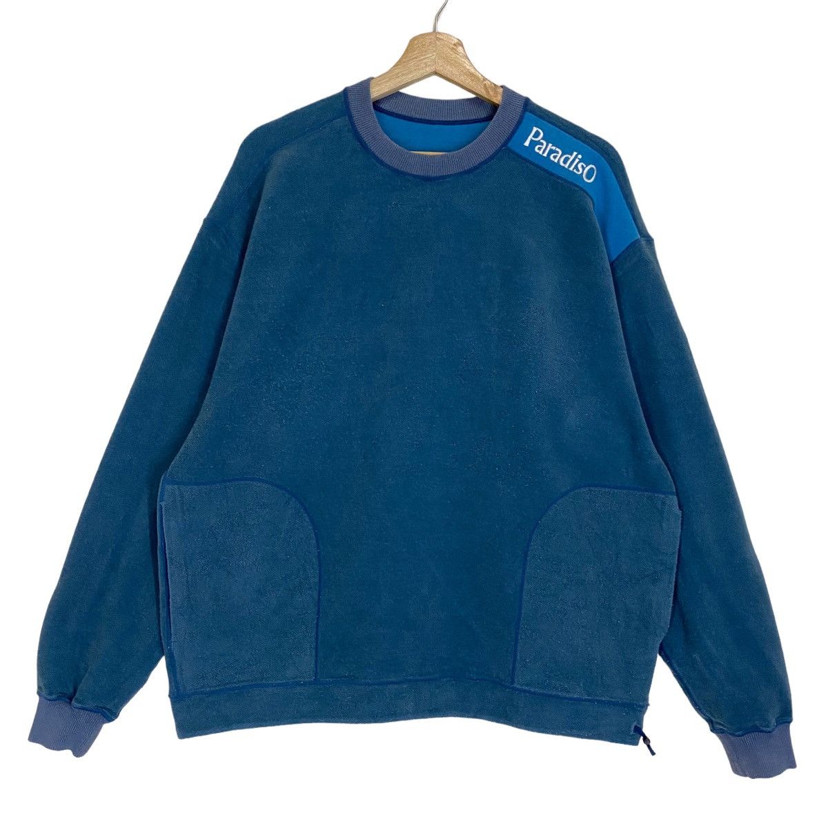 Japanese Brand Vintage Paradiso Reversible Crewneck Sweatshirt Size M Size US M / EU 48-50 / 2 - 8 Thumbnail