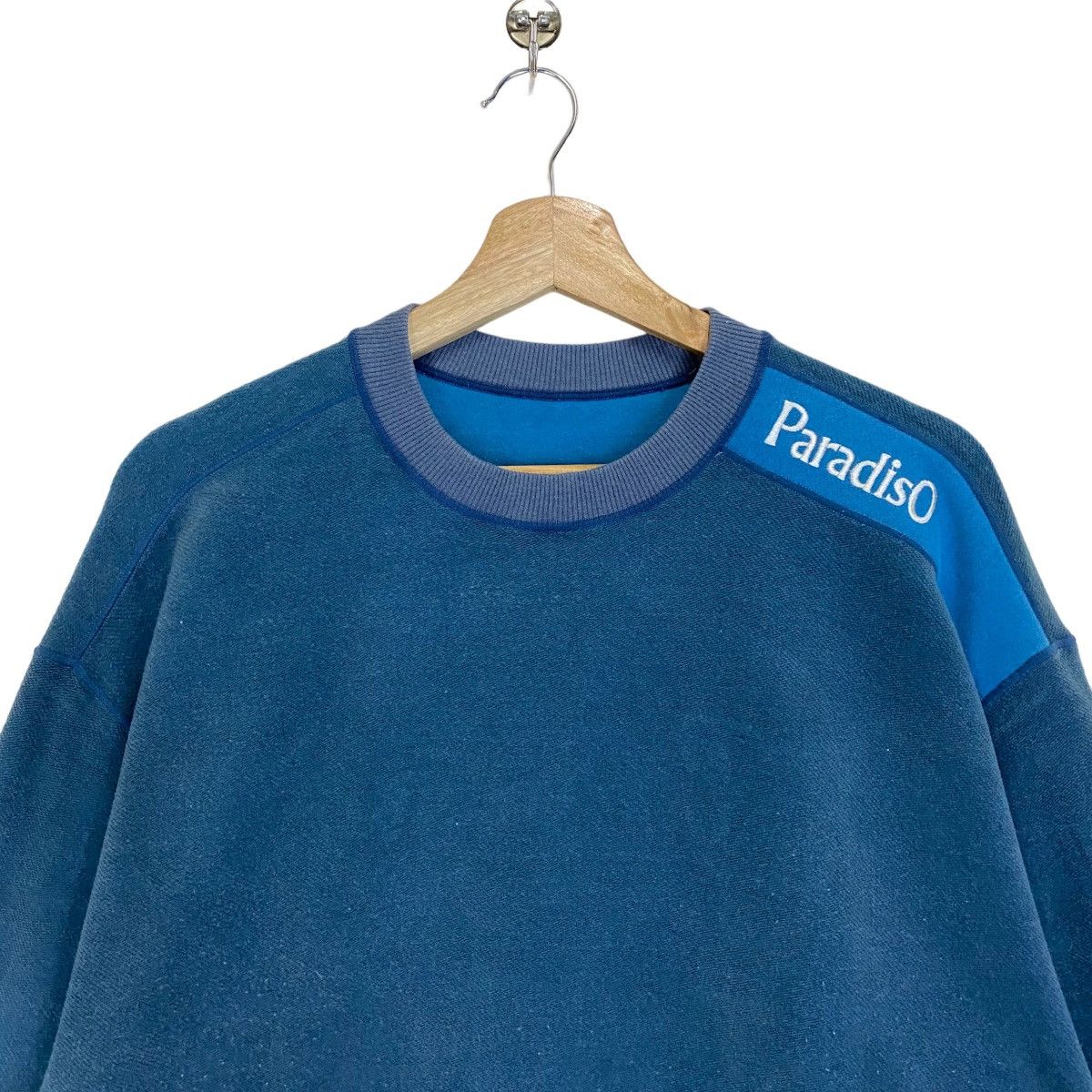 Japanese Brand Vintage Paradiso Reversible Crewneck Sweatshirt Size M Size US M / EU 48-50 / 2 - 9 Thumbnail