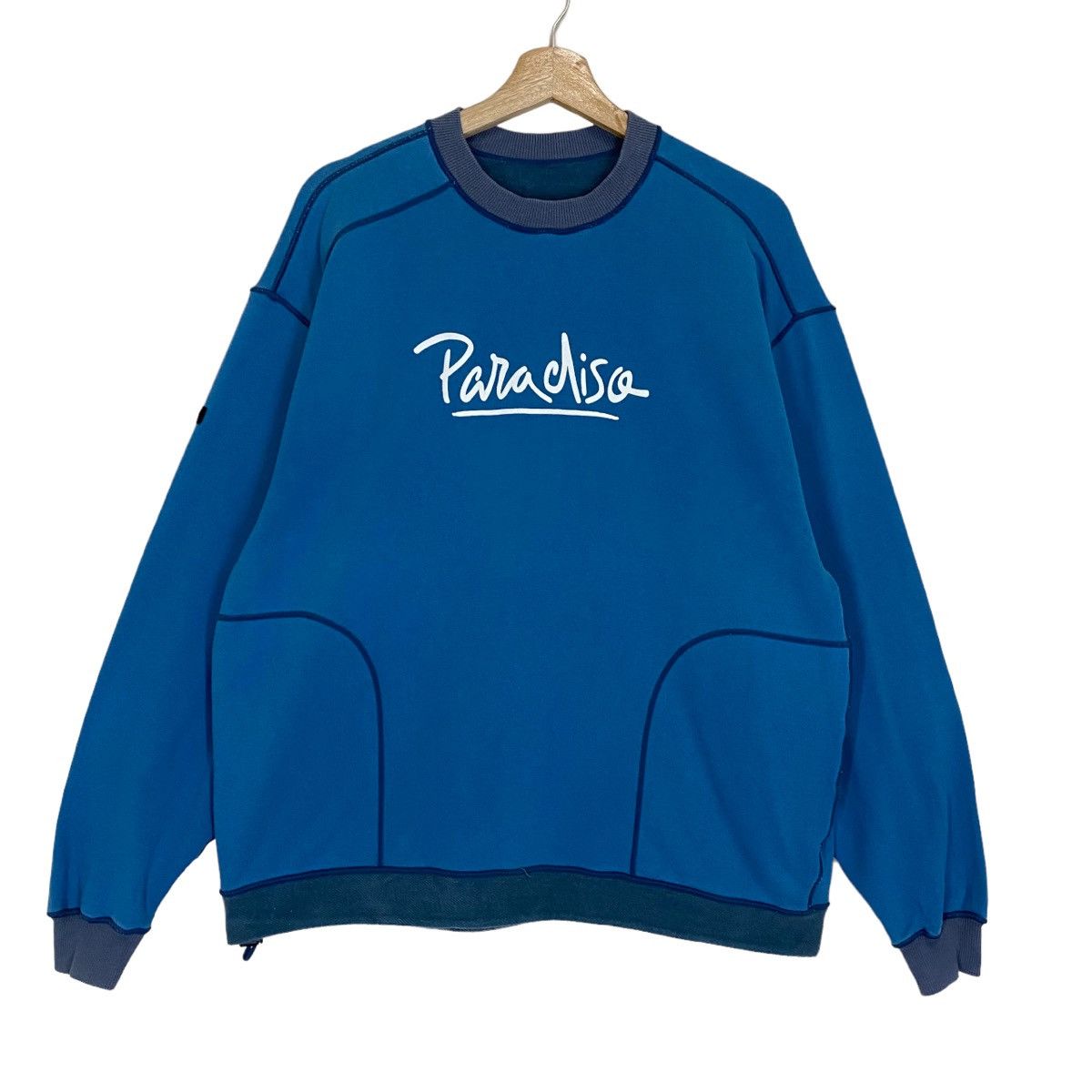 Japanese Brand Vintage Paradiso Reversible Crewneck Sweatshirt Size M Size US M / EU 48-50 / 2 - 2 Thumbnail