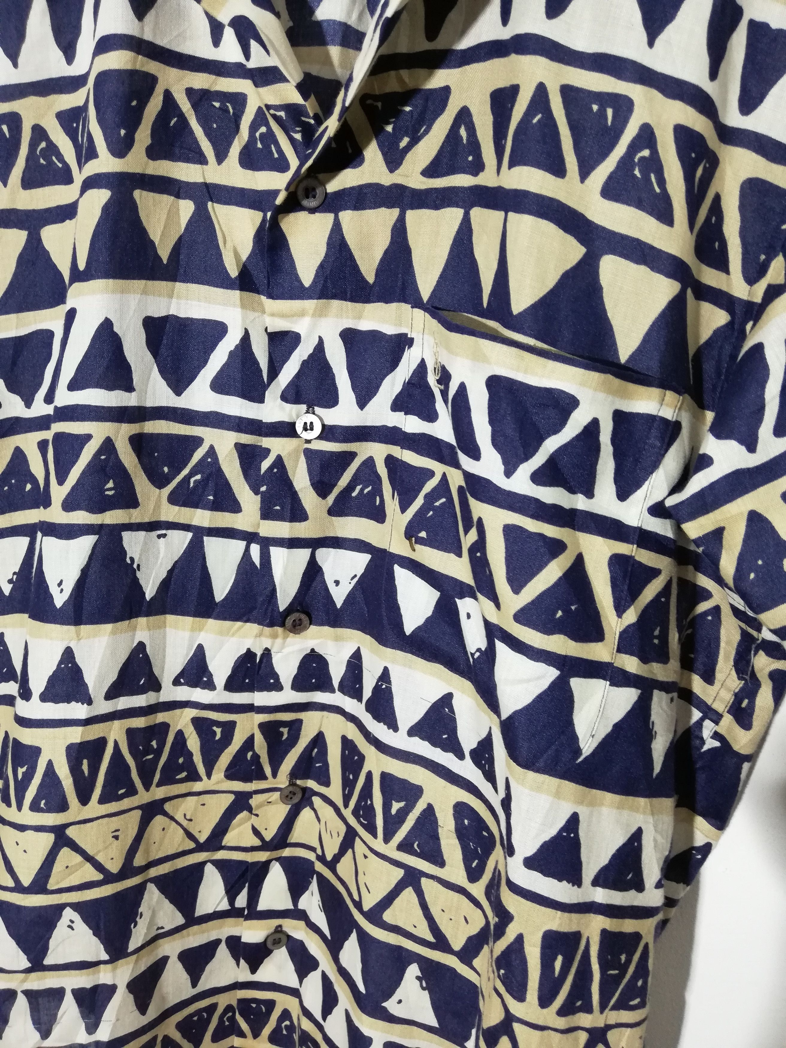 Yves Saint Laurent Vintage YvesSaintLaurent pour Homme Button Up Shirt Size US M / EU 48-50 / 2 - 8 Thumbnail