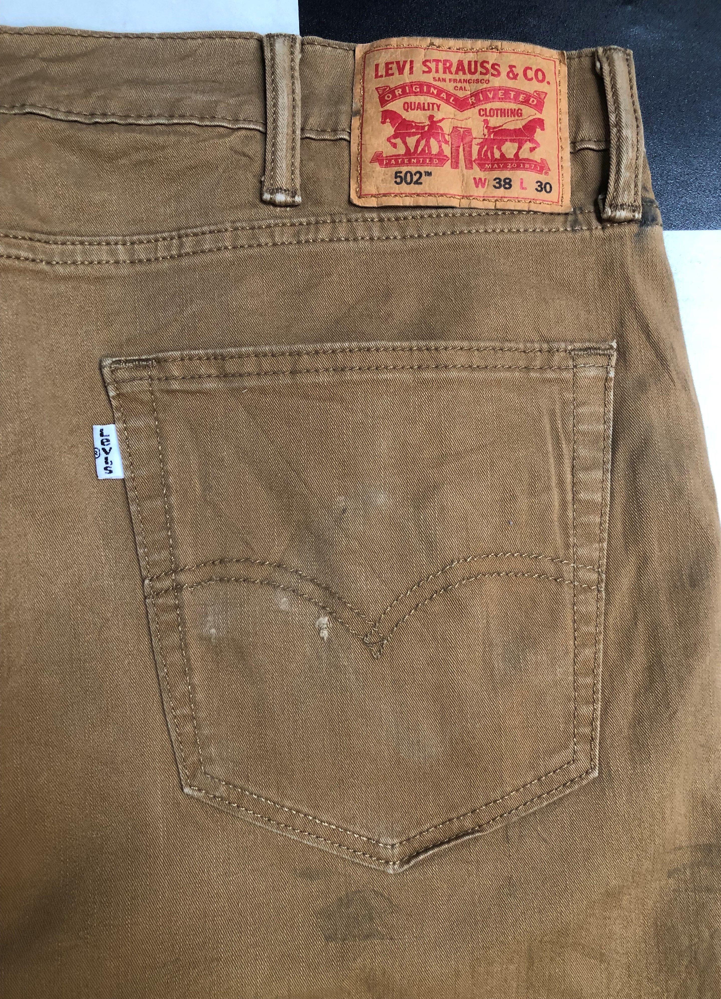 Levi's Vintage Levis 502 Brown Jeans L40 Size US 38 / EU 54 - 8 Thumbnail