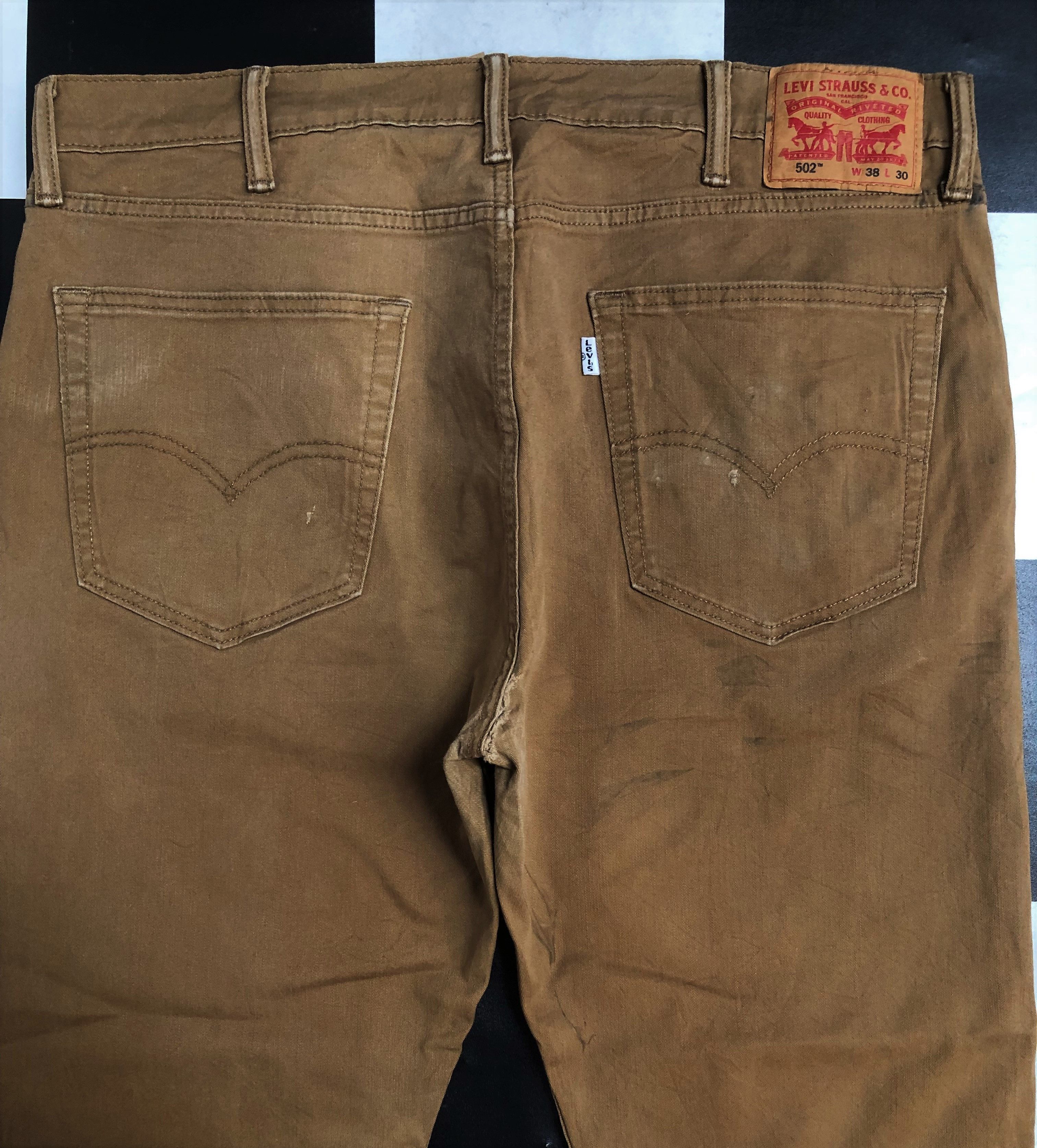Levi's Vintage Levis 502 Brown Jeans L40 Size US 38 / EU 54 - 7 Thumbnail