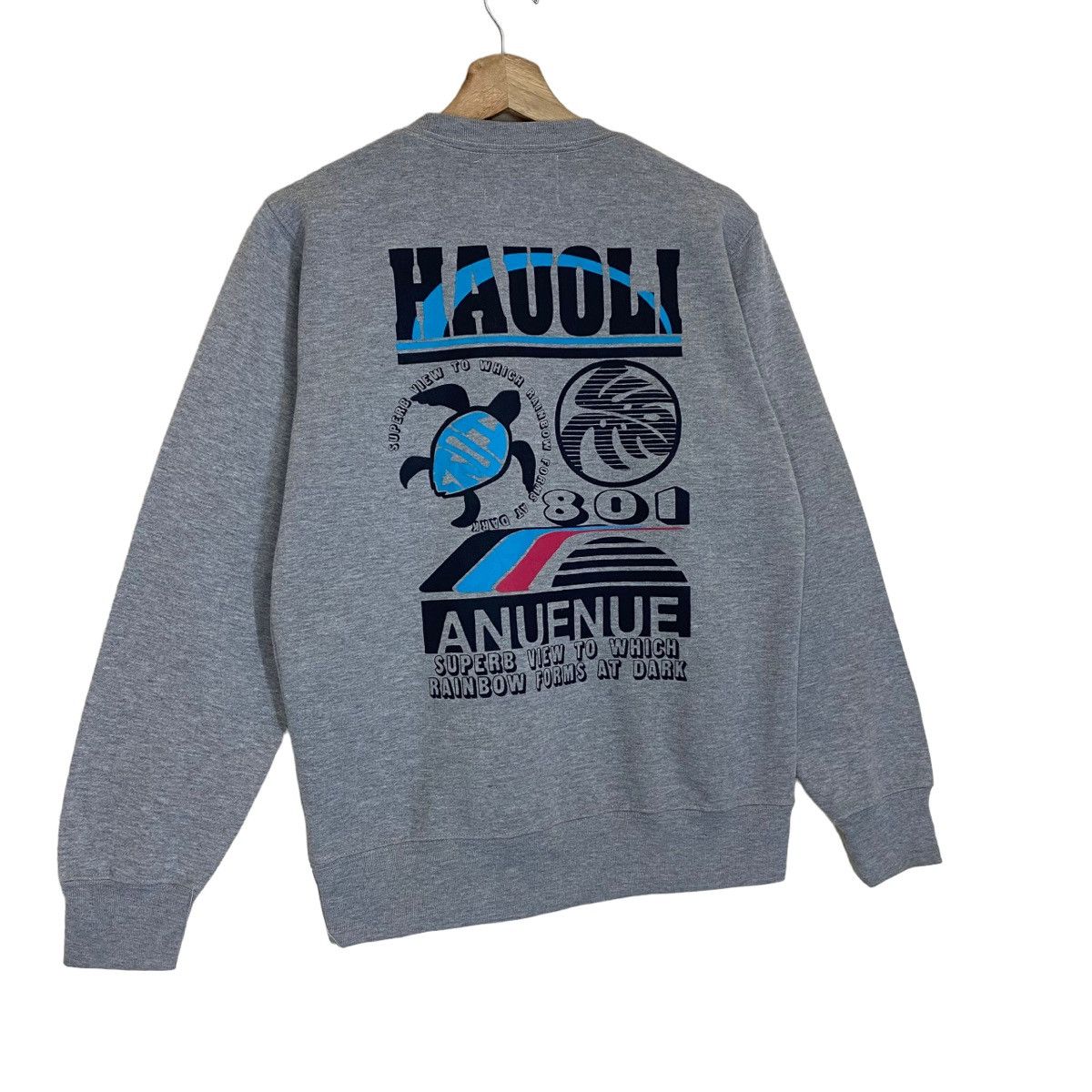Sun Surf × Vintage Vintage Hauoli Hawaii Big Logo Crewneck Sweatshirt Size M Size US M / EU 48-50 / 2 - 1 Thumbnail