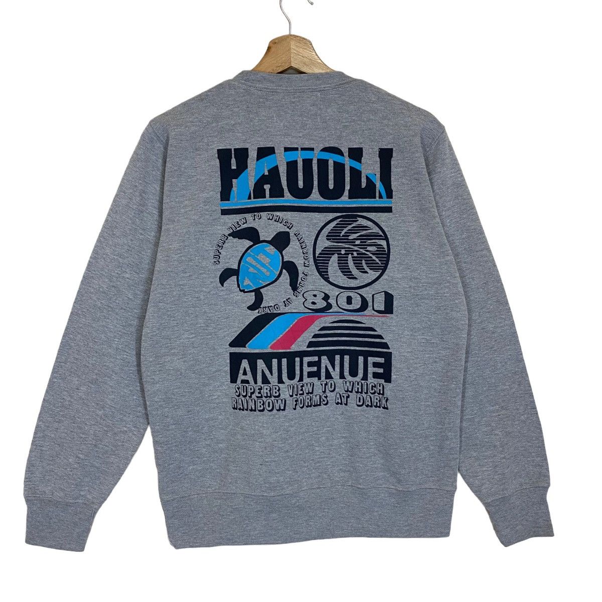 Sun Surf × Vintage Vintage Hauoli Hawaii Big Logo Crewneck Sweatshirt Size M Size US M / EU 48-50 / 2 - 2 Thumbnail