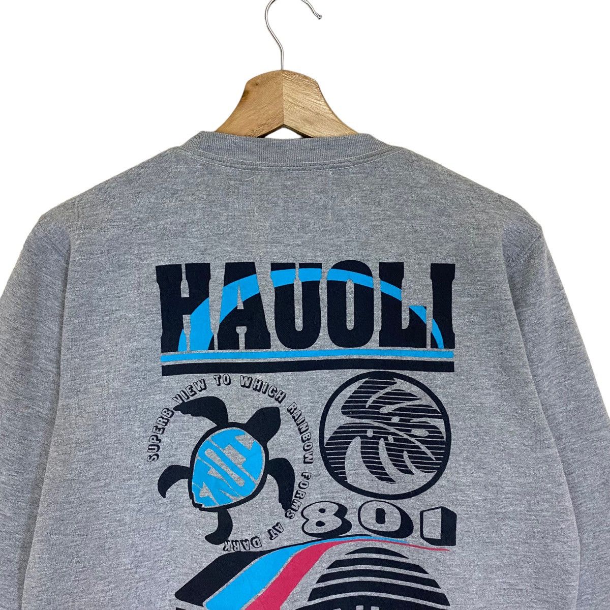 Sun Surf × Vintage Vintage Hauoli Hawaii Big Logo Crewneck Sweatshirt Size M Size US M / EU 48-50 / 2 - 4 Thumbnail