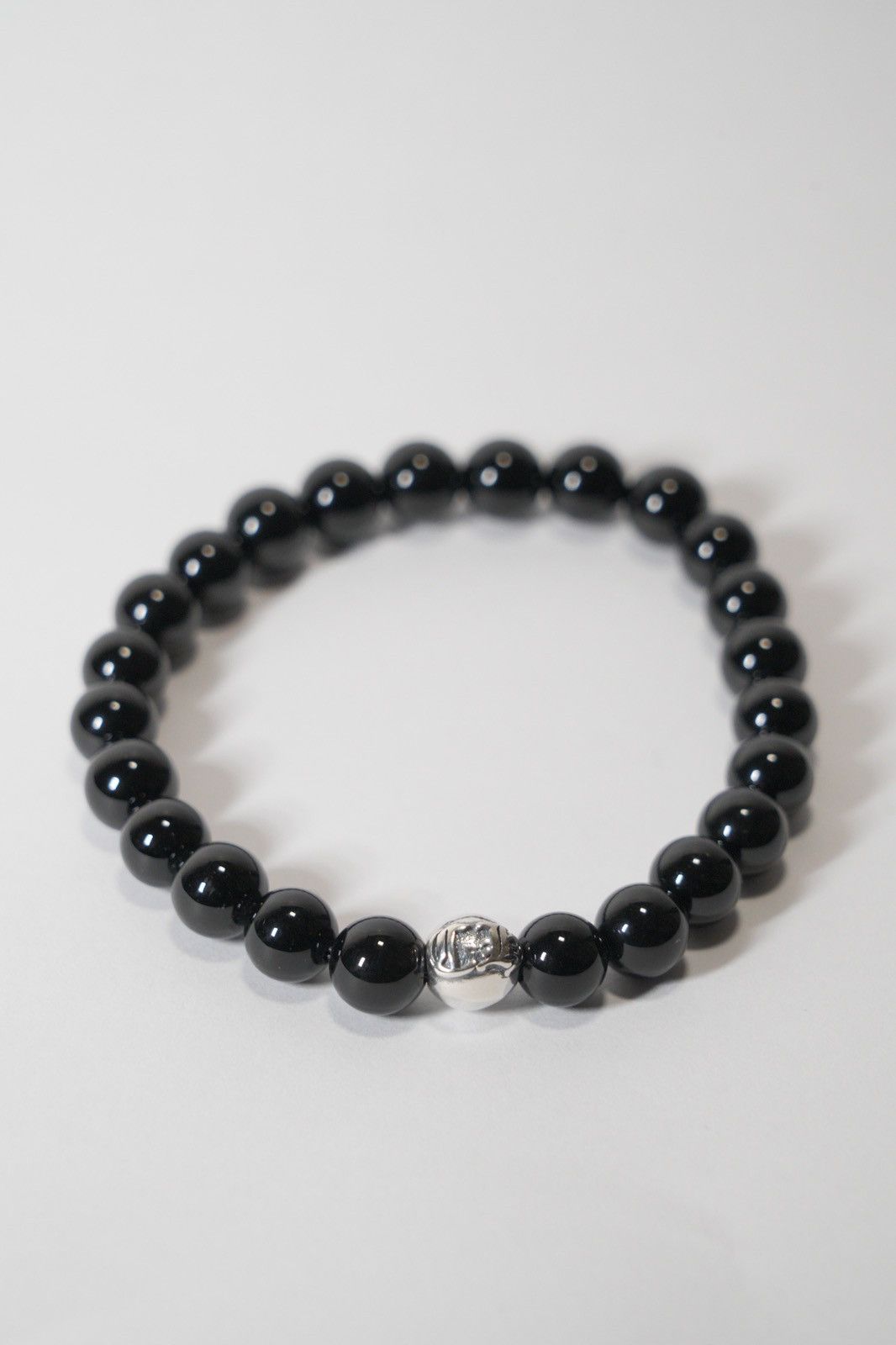 Chrome Hearts Chrome Hearts Onyx 8mm Bead Bracelet | Grailed