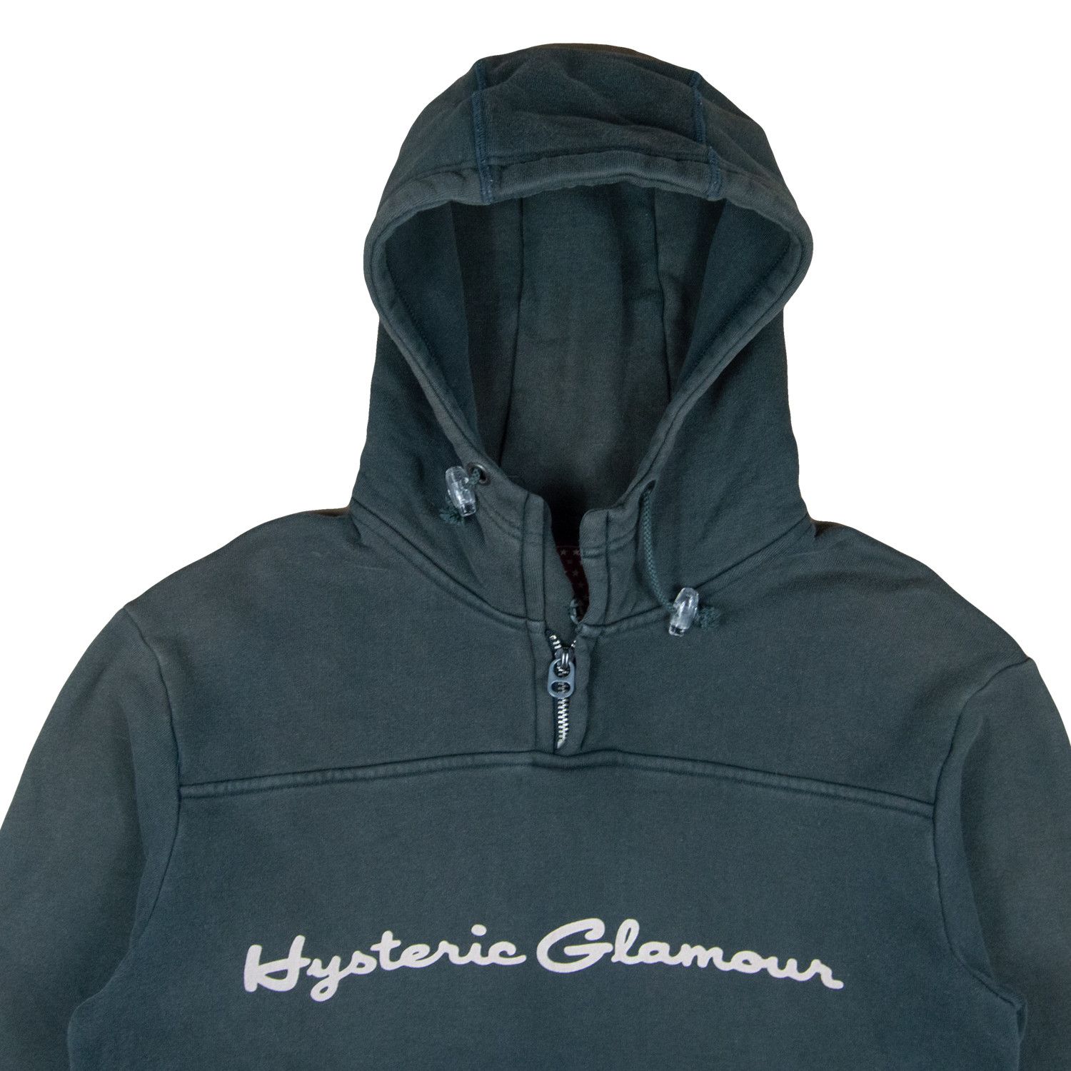 Hysteric Glamour Hysteric Glamour Multi Paneled Logo Hoodie Size US M / EU 48-50 / 2 - 2 Thumbnail