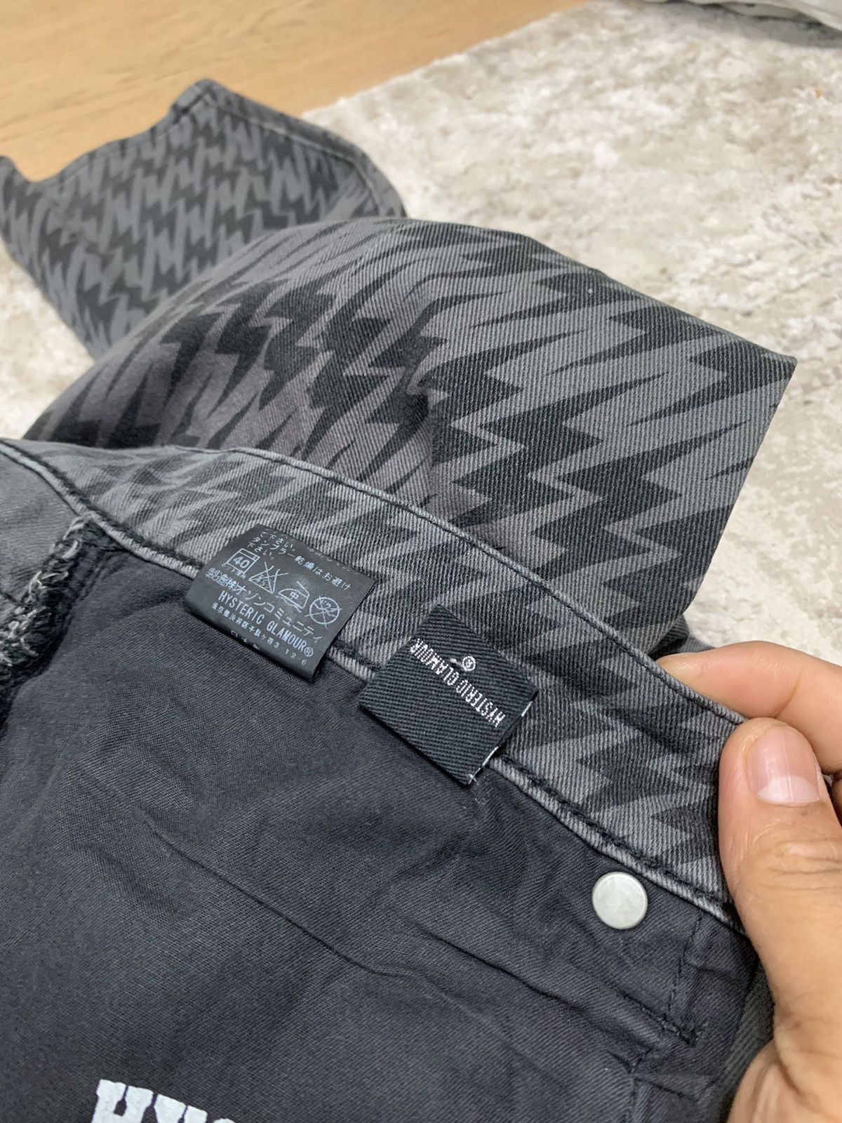 Designer × Hysteric Glamour × Japanese Brand HYSTERIC GLAMOUR ZIPPER AT LEG JAPANESE BRAND PANTS Size US 32 / EU 48 - 20 Thumbnail