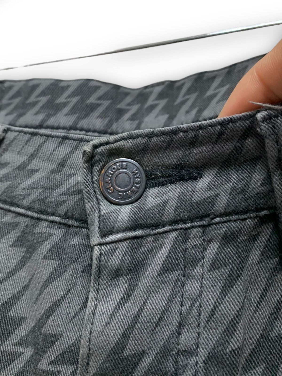 Designer × Hysteric Glamour × Japanese Brand HYSTERIC GLAMOUR ZIPPER AT LEG JAPANESE BRAND PANTS Size US 32 / EU 48 - 11 Thumbnail