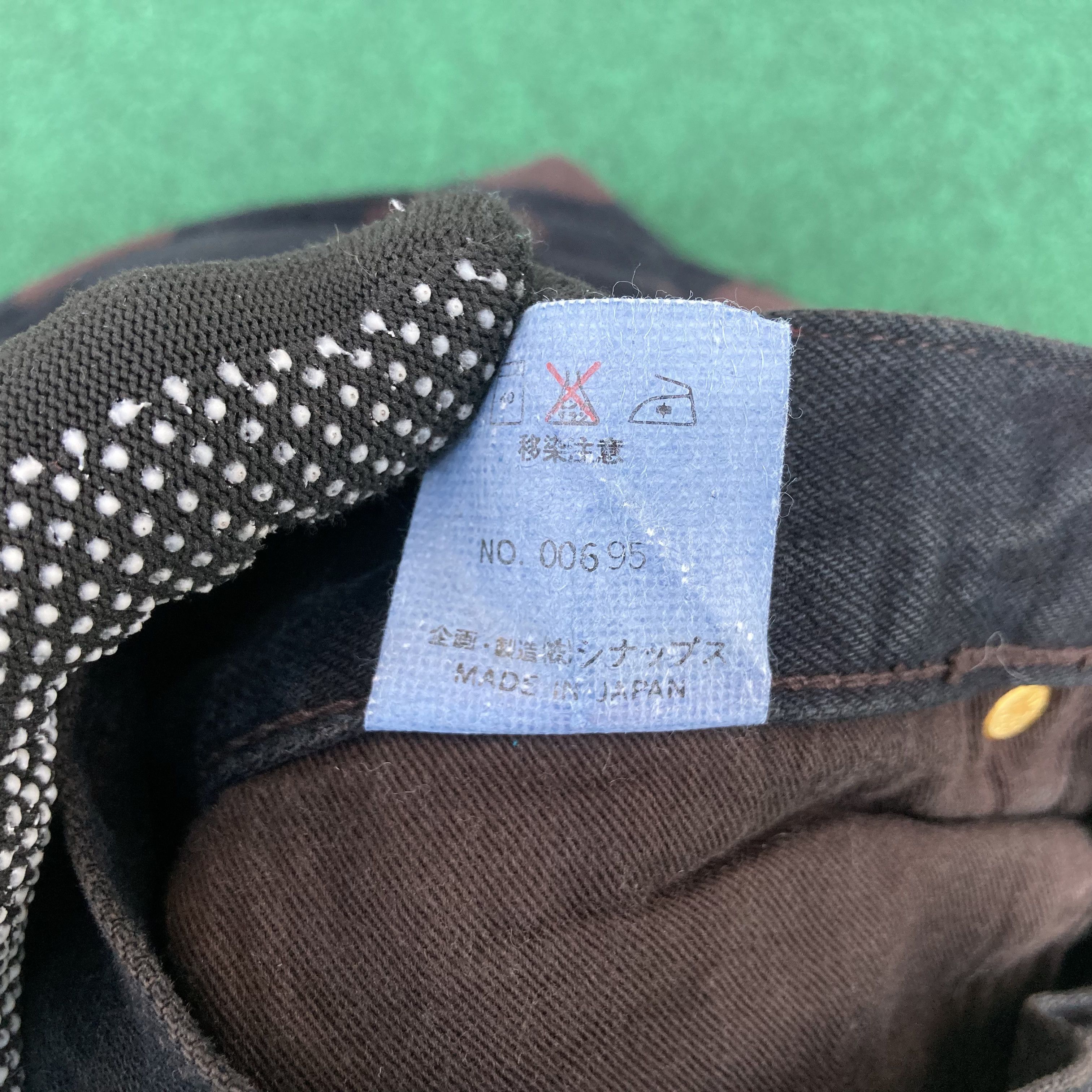 Japanese Brand 28x30.5 Vtg Synaps Redline Selvedge Jeans Size US 28 / EU 44 - 4 Thumbnail