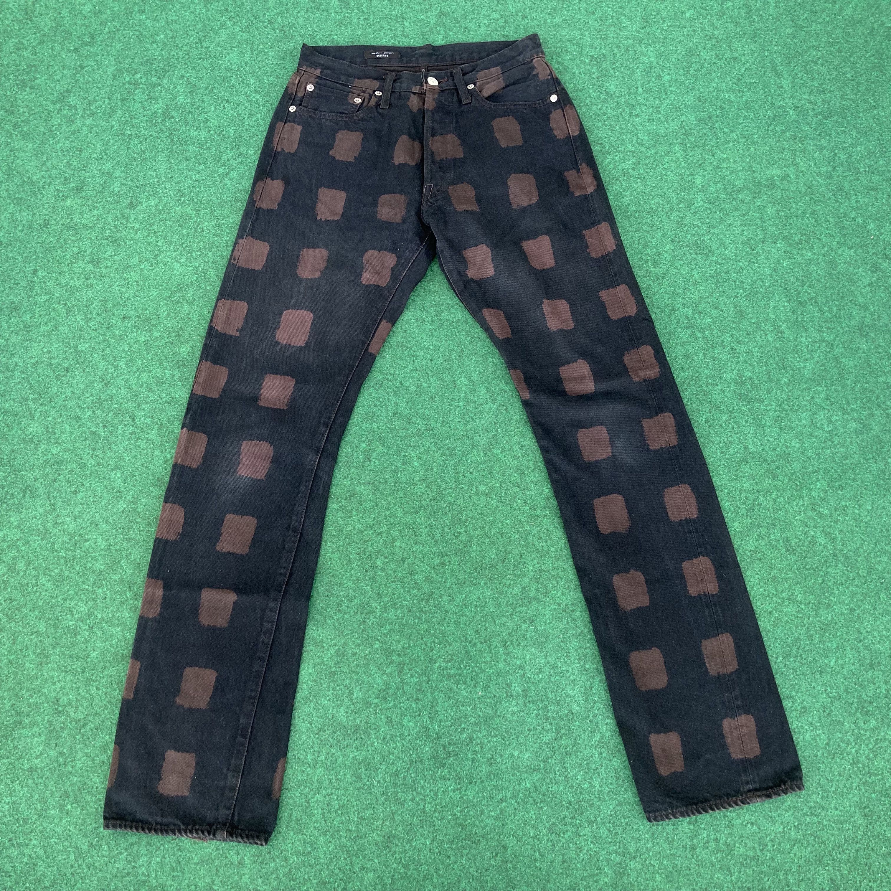 Japanese Brand 28x30.5 Vtg Synaps Redline Selvedge Jeans Size US 28 / EU 44 - 1 Thumbnail