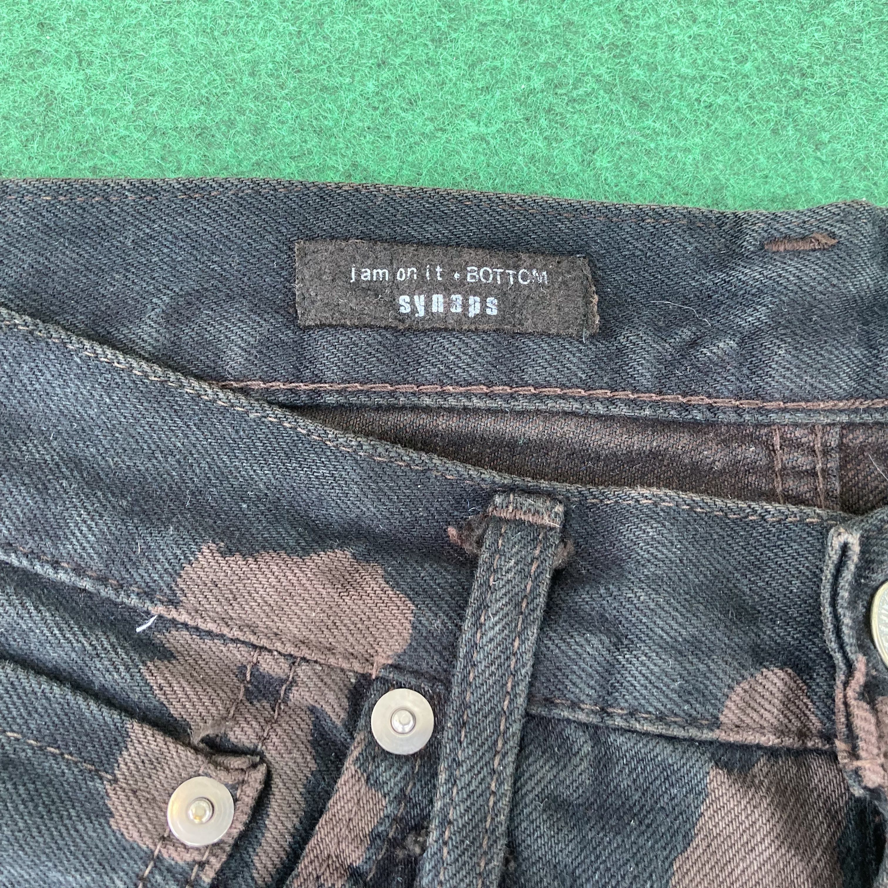 Japanese Brand 28x30.5 Vtg Synaps Redline Selvedge Jeans Size US 28 / EU 44 - 5 Thumbnail