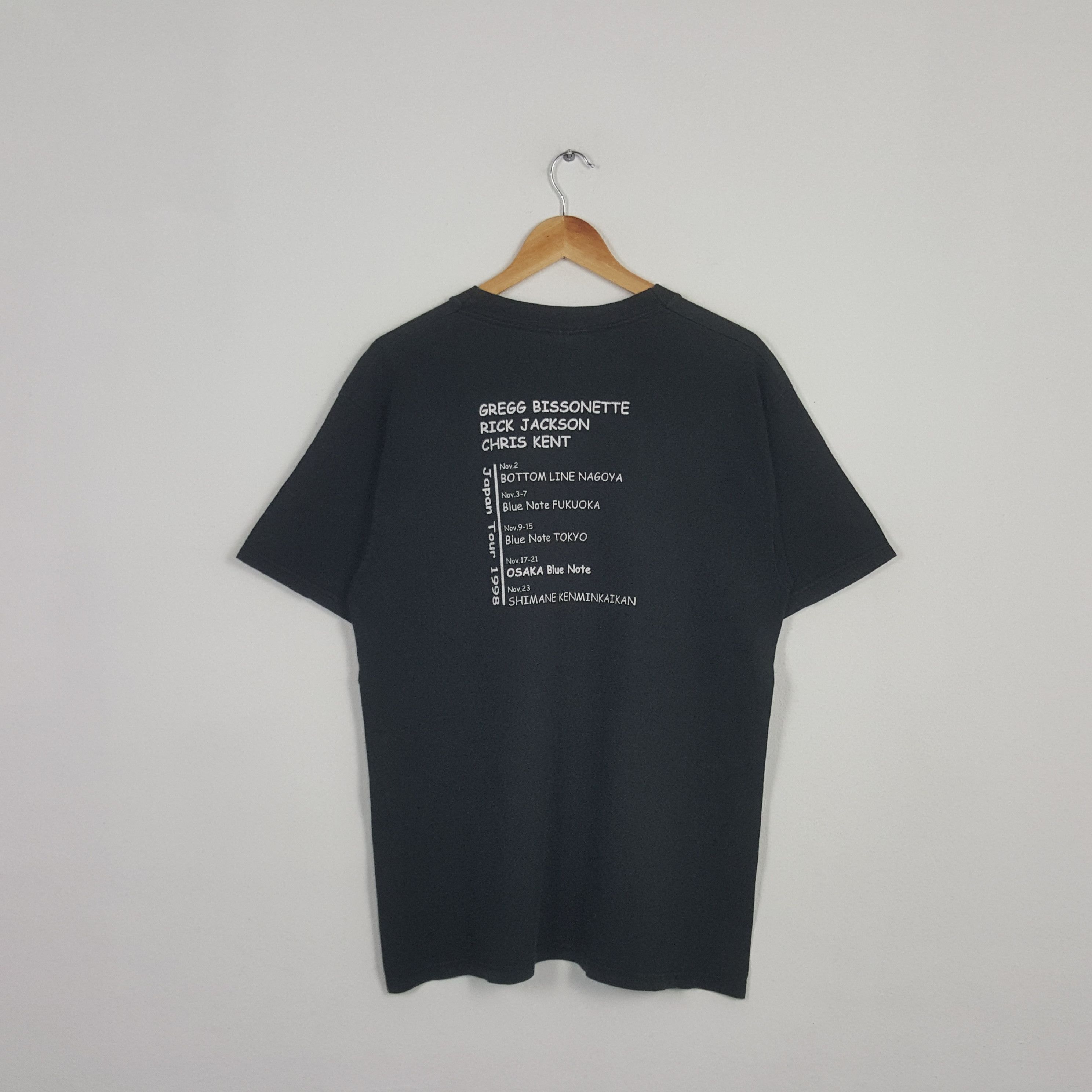 Band Tees × Vintage Vintage Larry Cartlon & Likather Steve American Band Tshirt Size US M / EU 48-50 / 2 - 3 Thumbnail