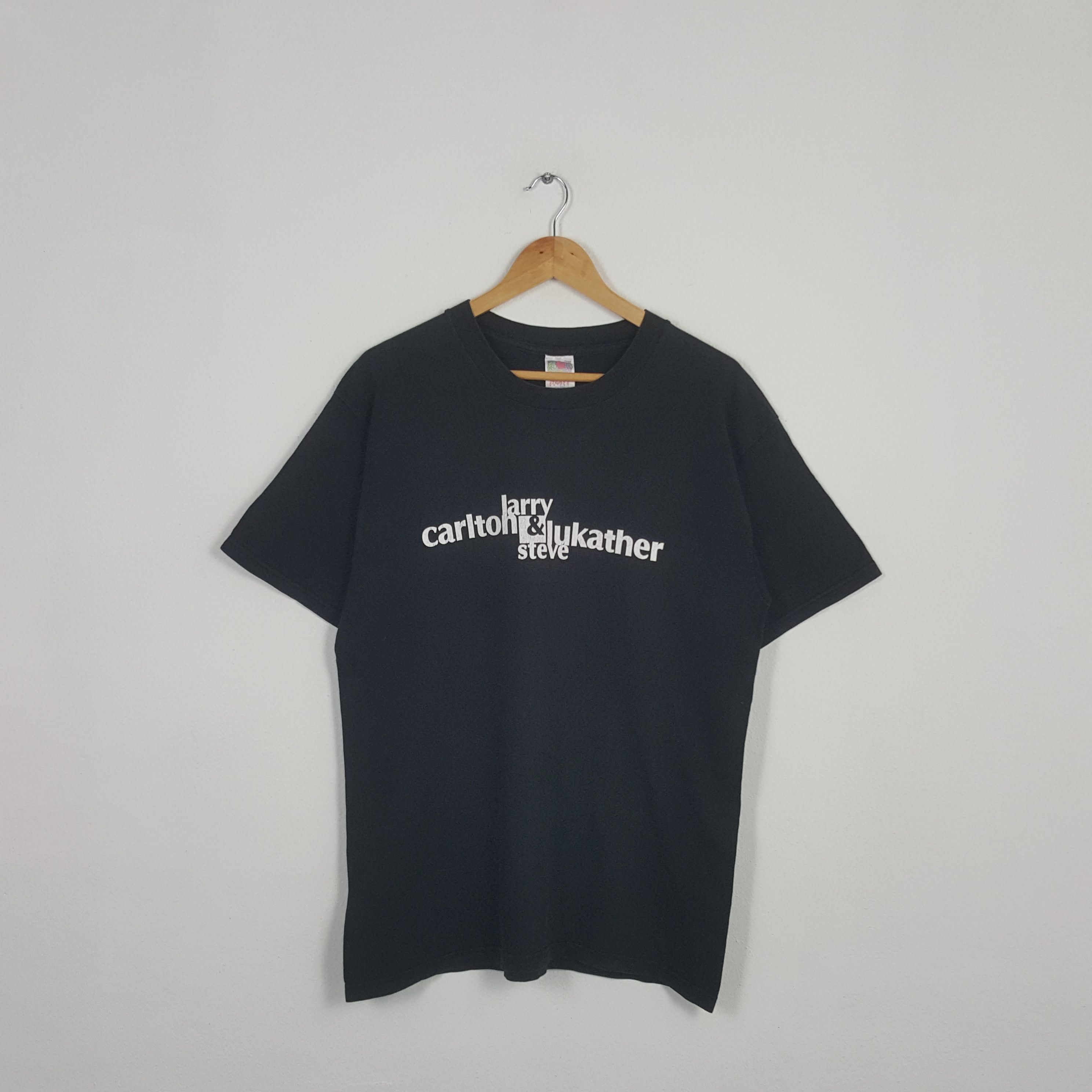 Band Tees × Vintage Vintage Larry Cartlon & Likather Steve American Band Tshirt Size US M / EU 48-50 / 2 - 1 Thumbnail