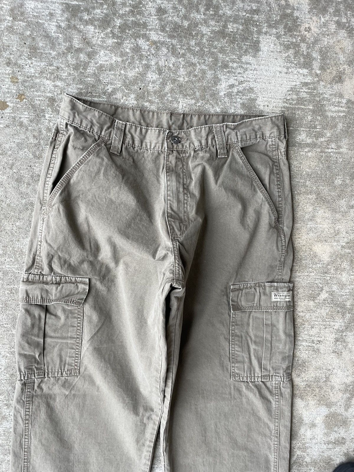 Vintage × Wrangler Vintage Y2K Wrangler Cargo Utility Pants Size US 32 / EU 48 - 2 Thumbnail