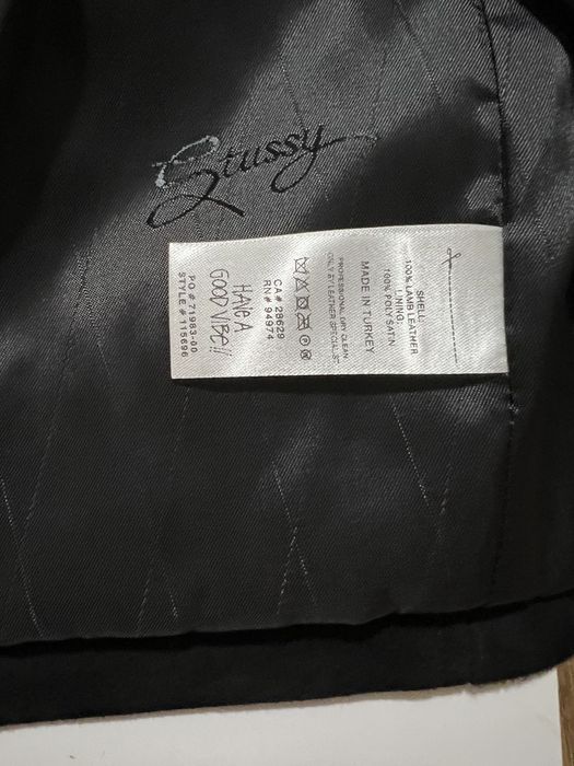 Stussy 8 BALL SUEDE BING JACKET | Grailed