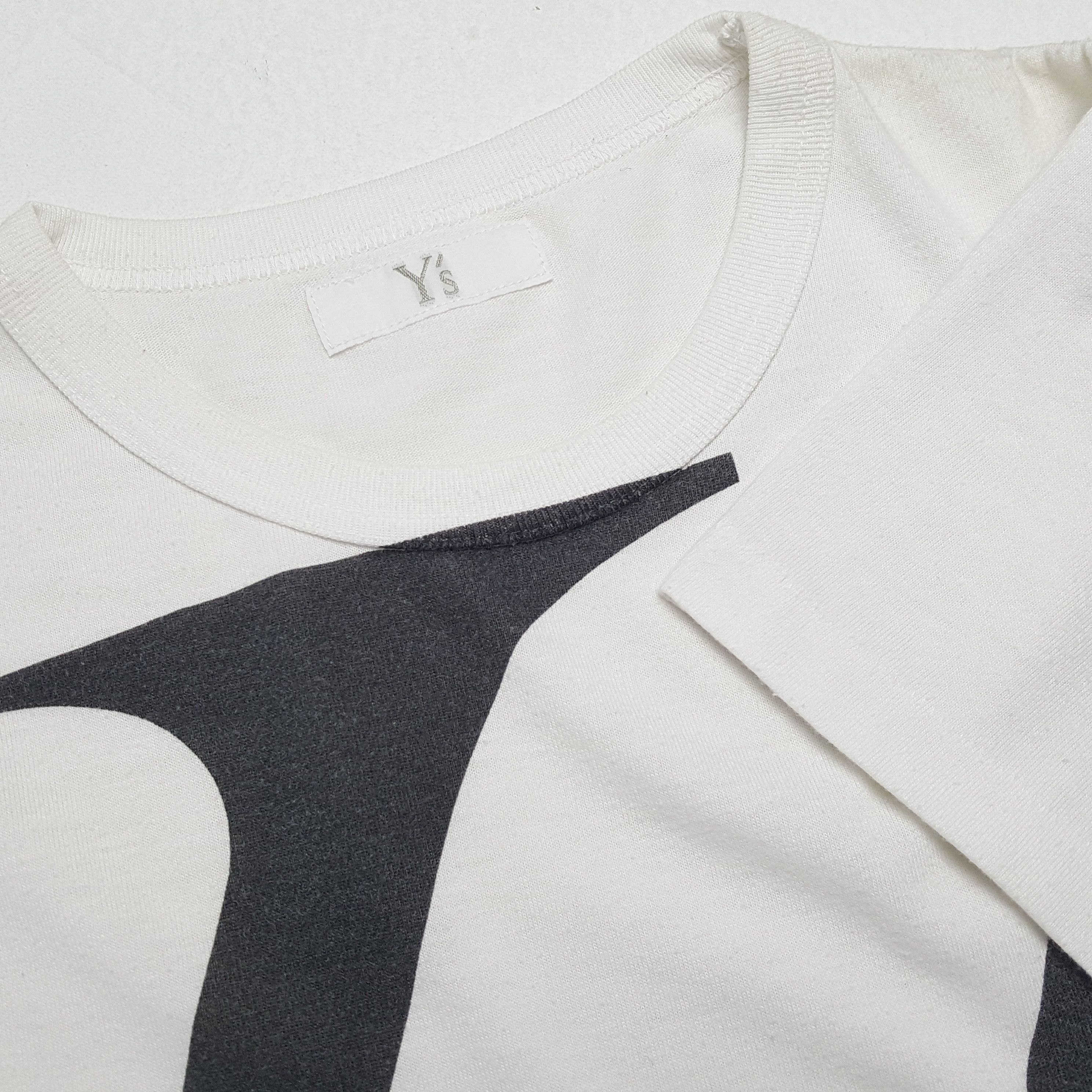 Yohji Yamamoto Y'S CONTRASS Japanese Designer Yohji Yamamoto Tshirt Size US S / EU 44-46 / 1 - 5 Thumbnail