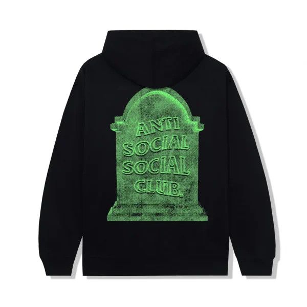Anti social social club Snake in the grass black hoodie