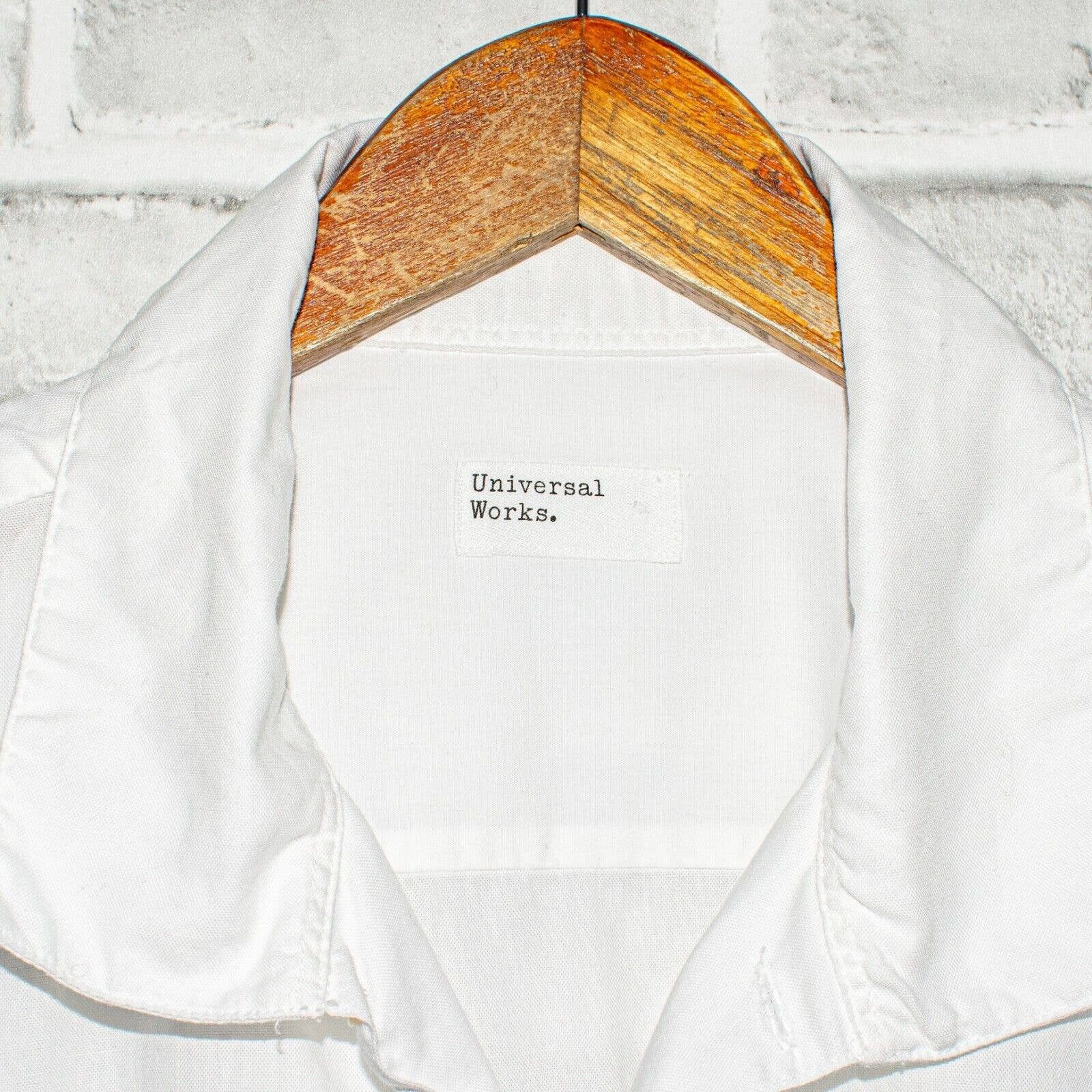 Universal Works Universal Works Short Sleeve button up Camp Shirt White Size US XL / EU 56 / 4 - 2 Thumbnail