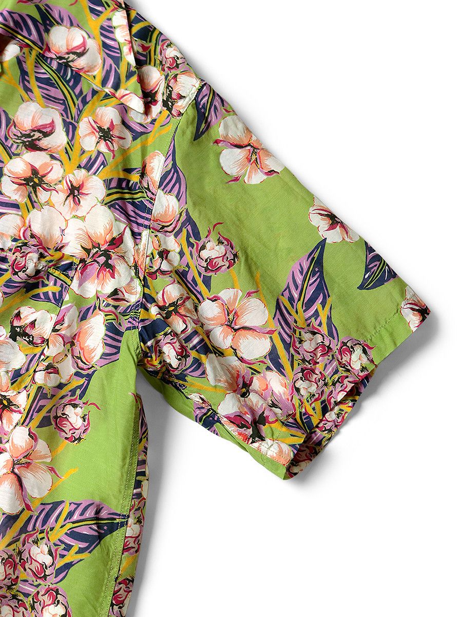 Kapital Kapital Silk Rayon Cotton Flower Rangle Collar Aloha Shirt Size US L / EU 52-54 / 3 - 3 Thumbnail