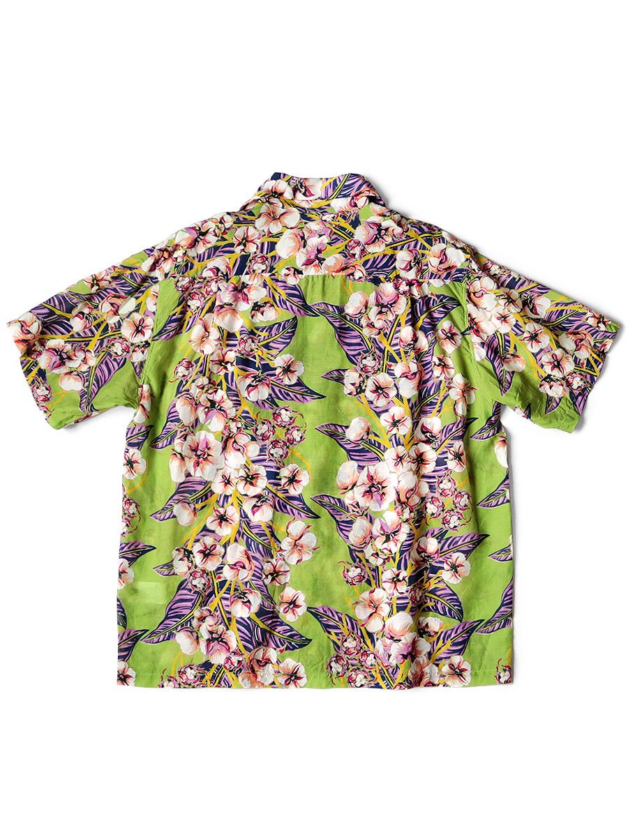Kapital Kapital Silk Rayon Cotton Flower Rangle Collar Aloha Shirt Size US L / EU 52-54 / 3 - 2 Thumbnail