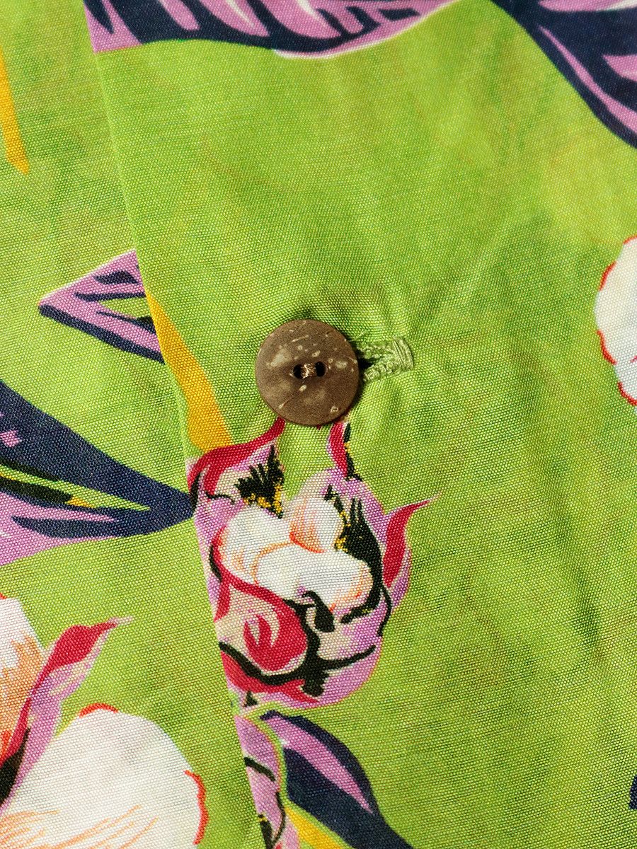 Kapital Kapital Silk Rayon Cotton Flower Rangle Collar Aloha Shirt Size US L / EU 52-54 / 3 - 4 Thumbnail
