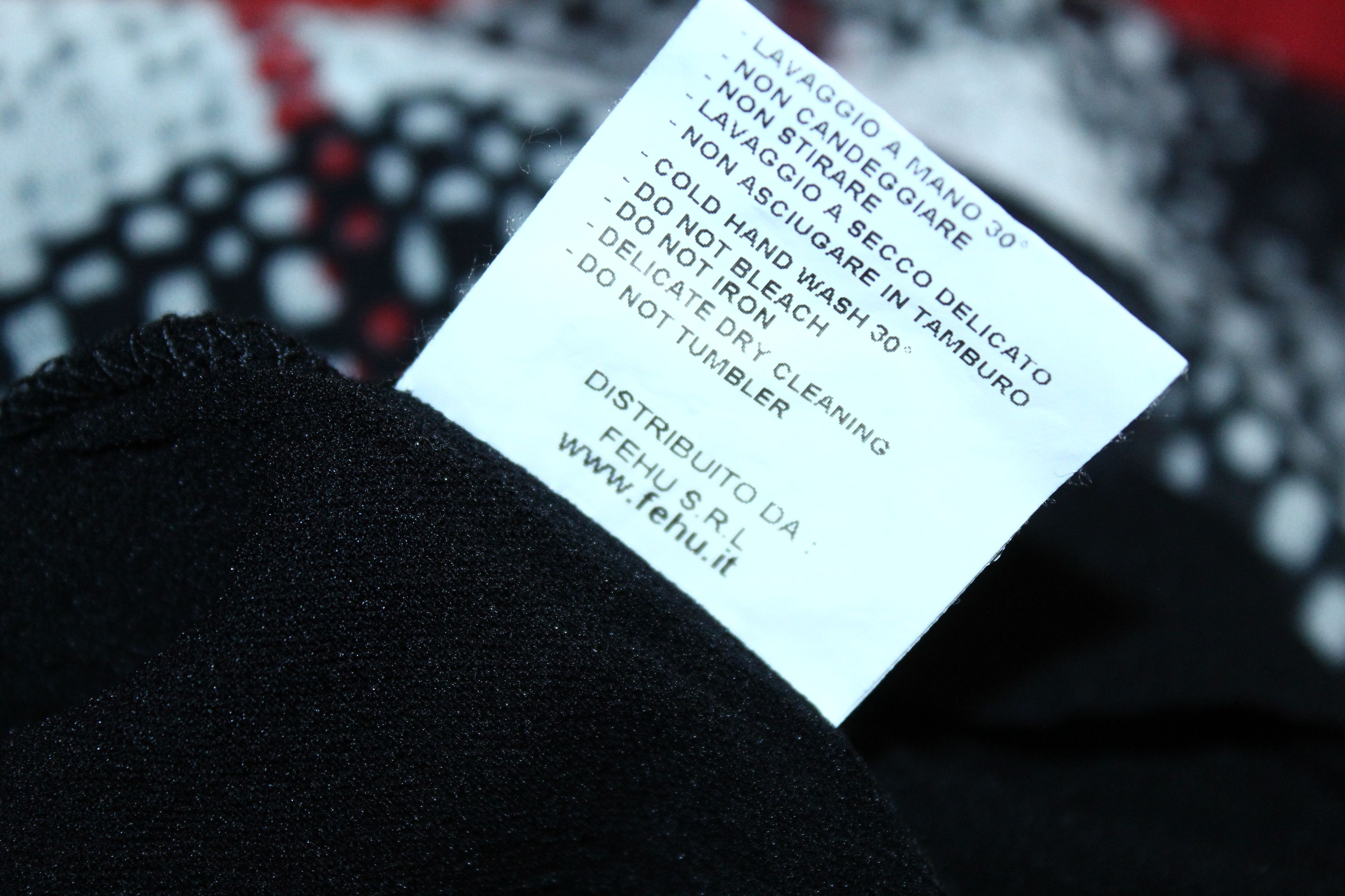 Other FEHU Italy Jean Paul Gaultier style All Over print Mesh Top Size XL / US 12-14 / IT 48-50 - 10 Thumbnail