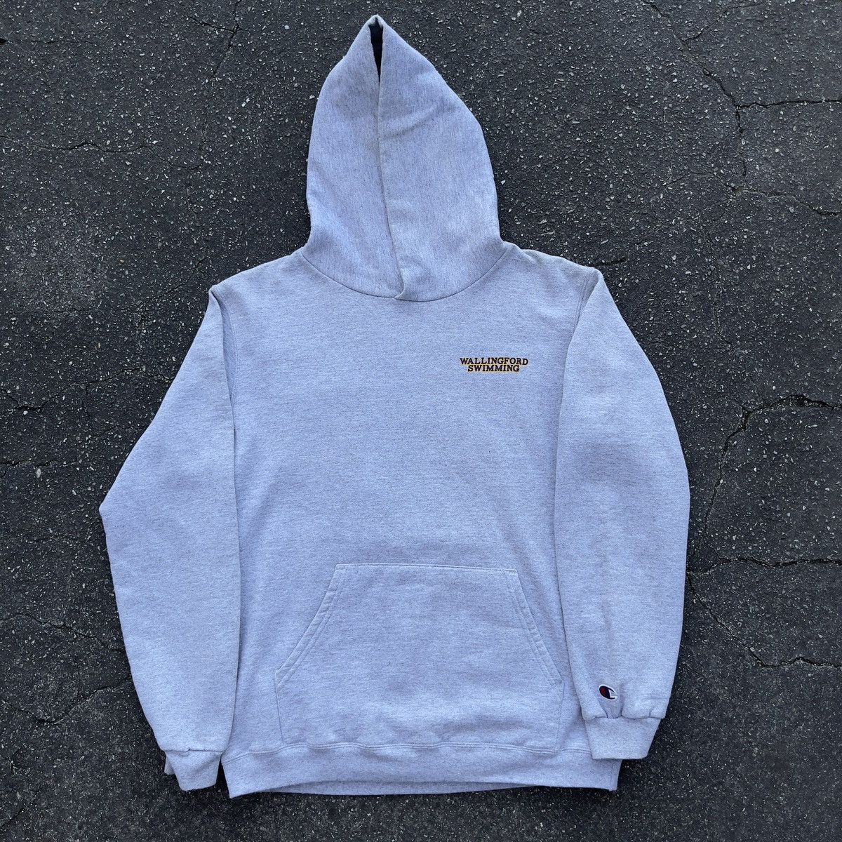 Vintage WALLINGFORD SWIMMING Champion Hoodie