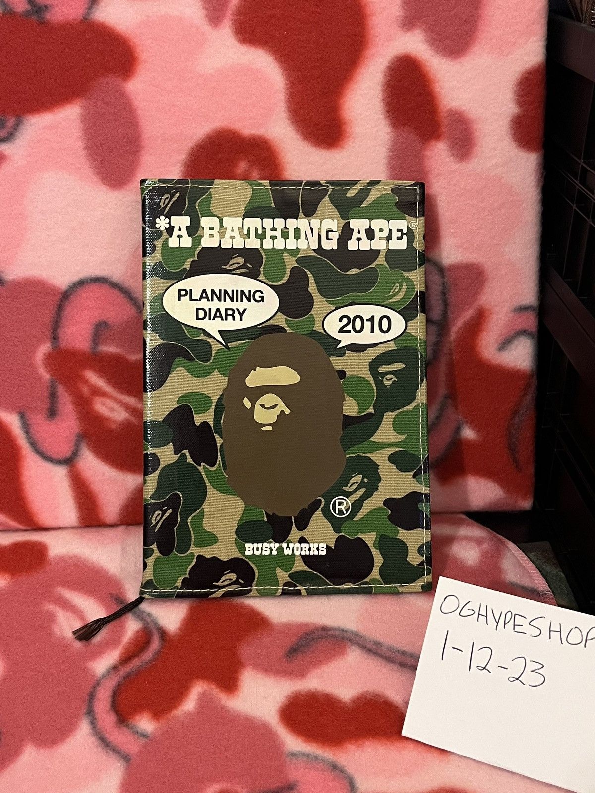 Bape Bape Planner / Calendar Grailed