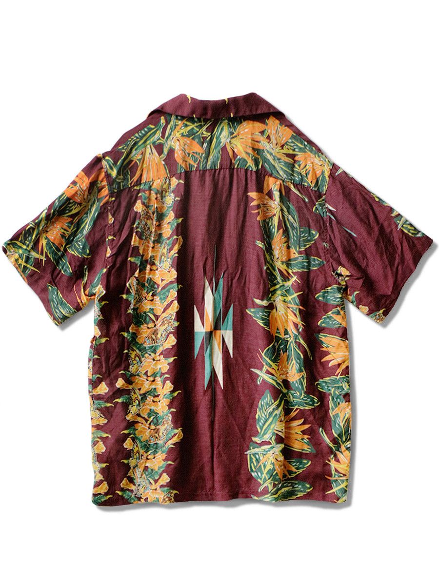 Kapital Kapital Silk rayon hibiscus Ortega pt Aloha shirt Size US L / EU 52-54 / 3 - 4 Thumbnail