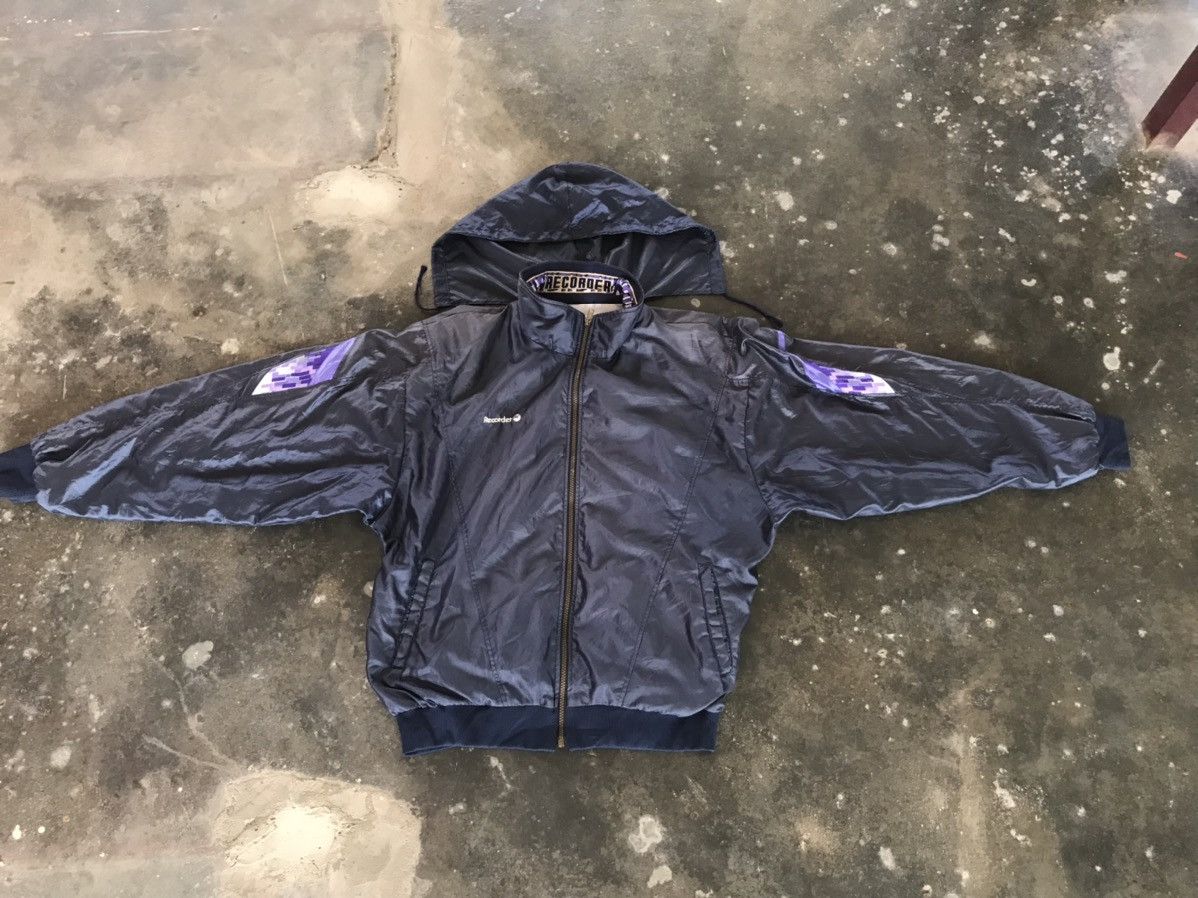 Vtg Asics Recorder Light Jacket Made in Japan