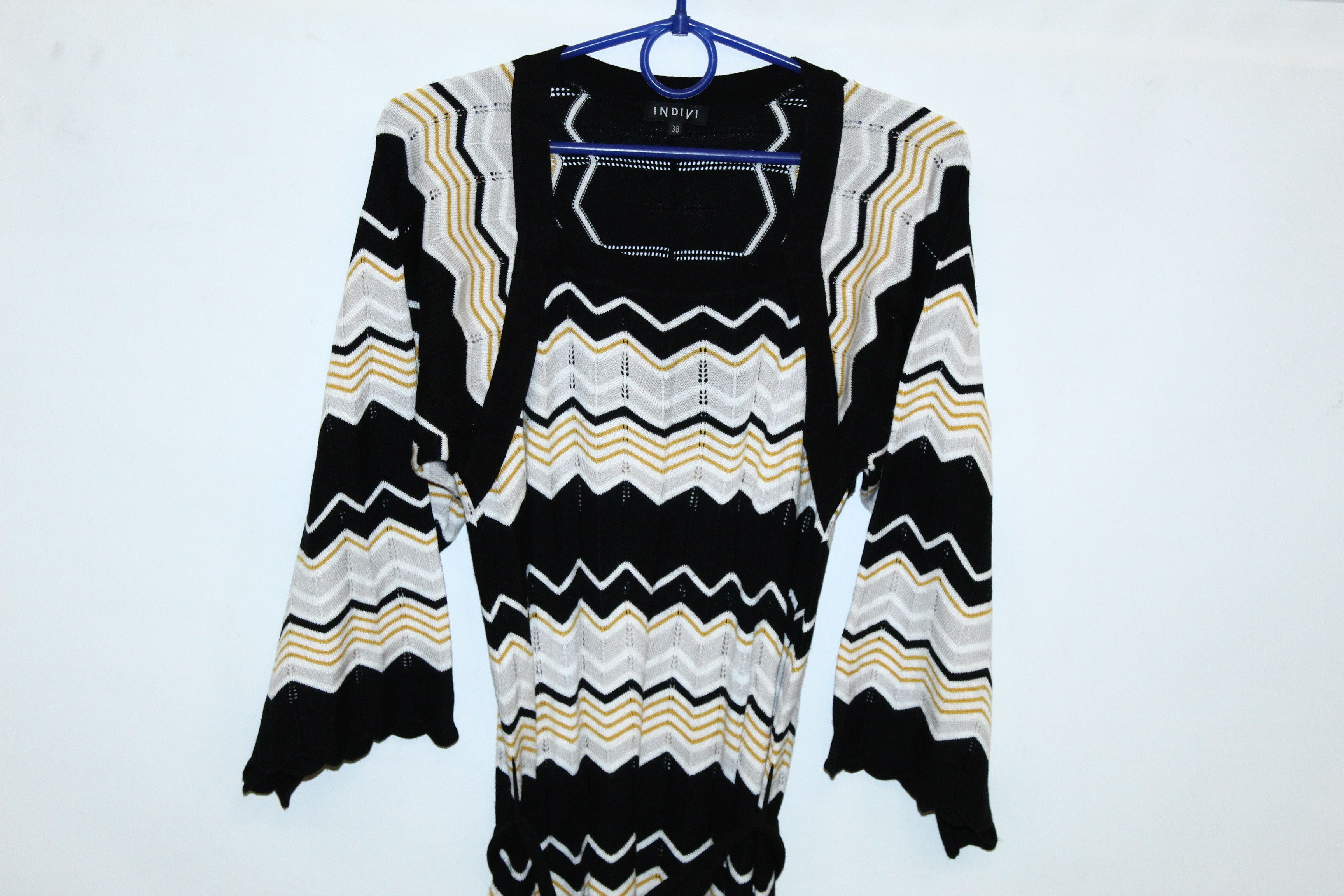 ATSURO TAYAMA 💥💥 INDIVI by Atsuro Tayama Intarsia Woven Dress Size ONE SIZE - 4 Thumbnail