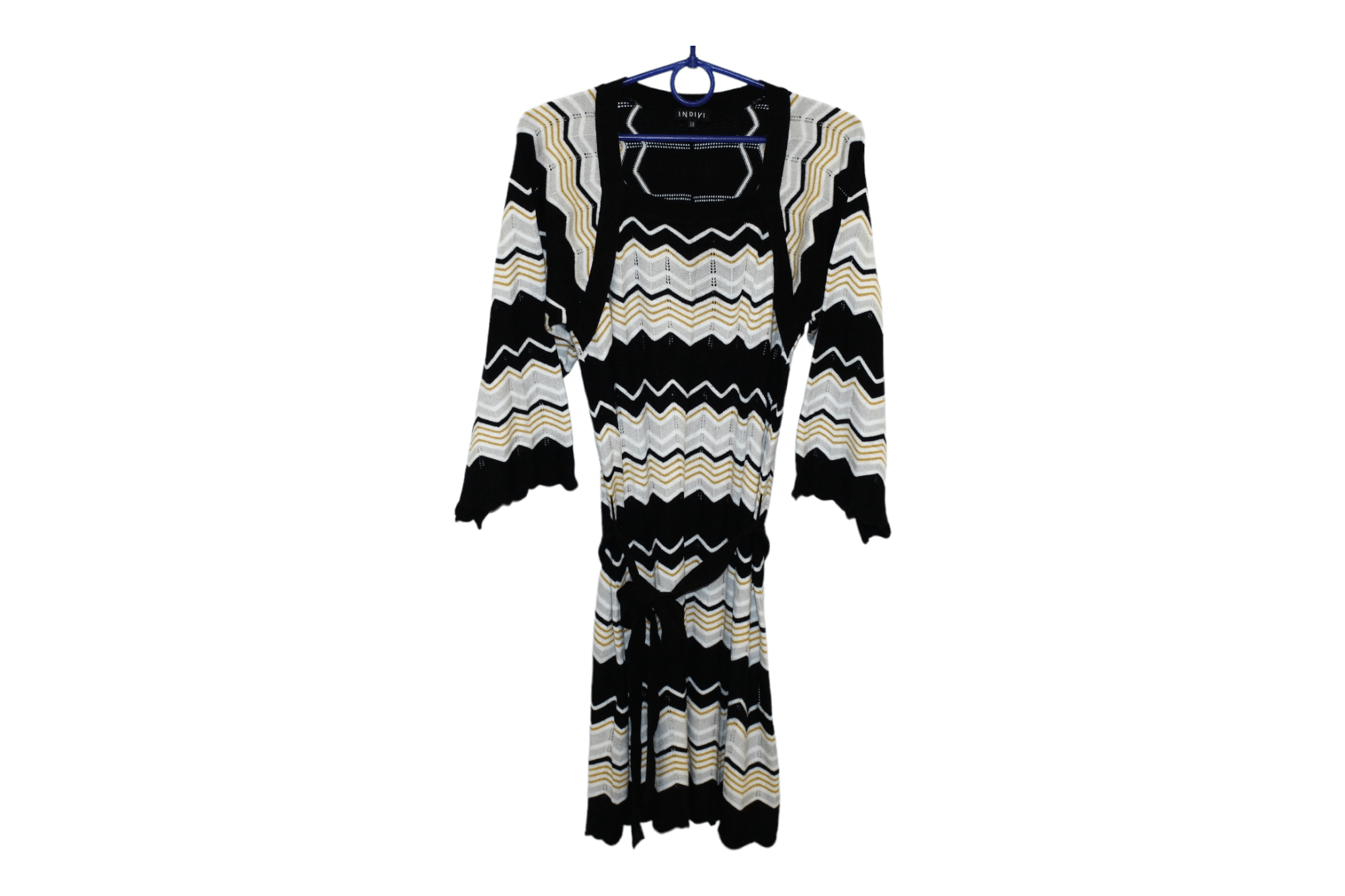 ATSURO TAYAMA 💥💥 INDIVI by Atsuro Tayama Intarsia Woven Dress Size ONE SIZE - 1 Thumbnail