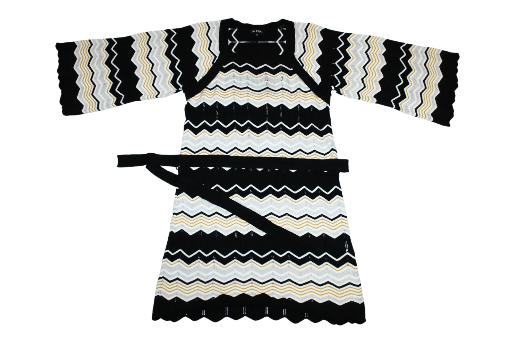ATSURO TAYAMA 💥💥 INDIVI by Atsuro Tayama Intarsia Woven Dress Size ONE SIZE - 9 Thumbnail